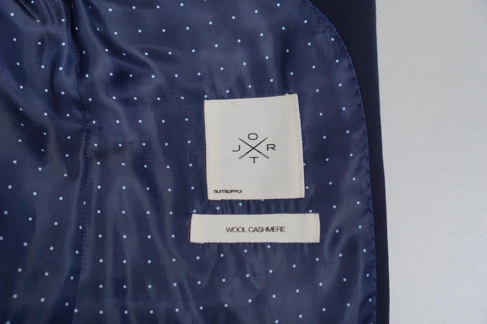 Suitsupply Men Suitsupply Blazer La Spalla Jort Wool Cashmere Navy US36 Size 36R - 5 Thumbnail