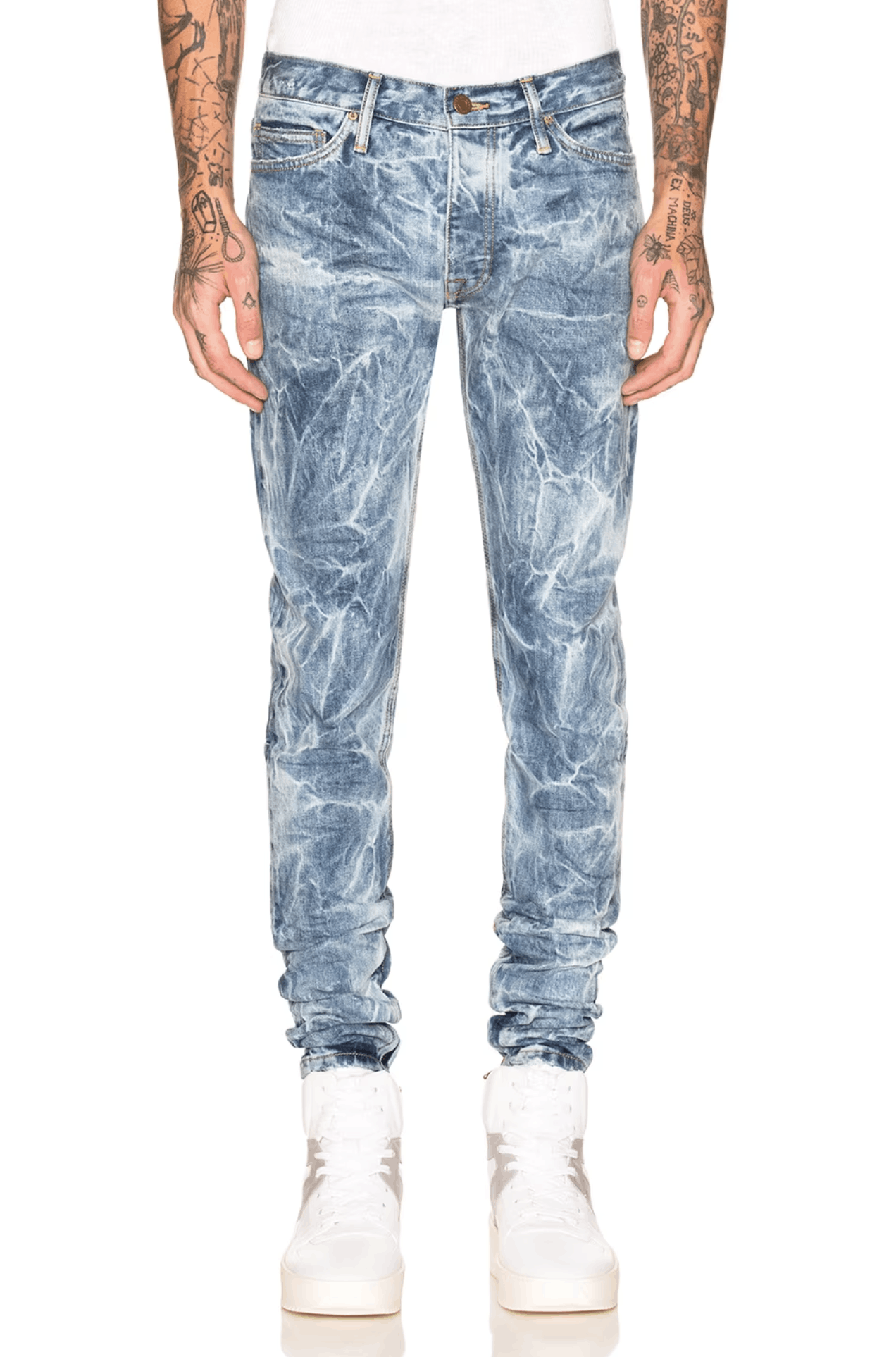 Fear of God $895 FEAR OF GOD HOLYWATER 5TH DENIM JEANS SLIM
