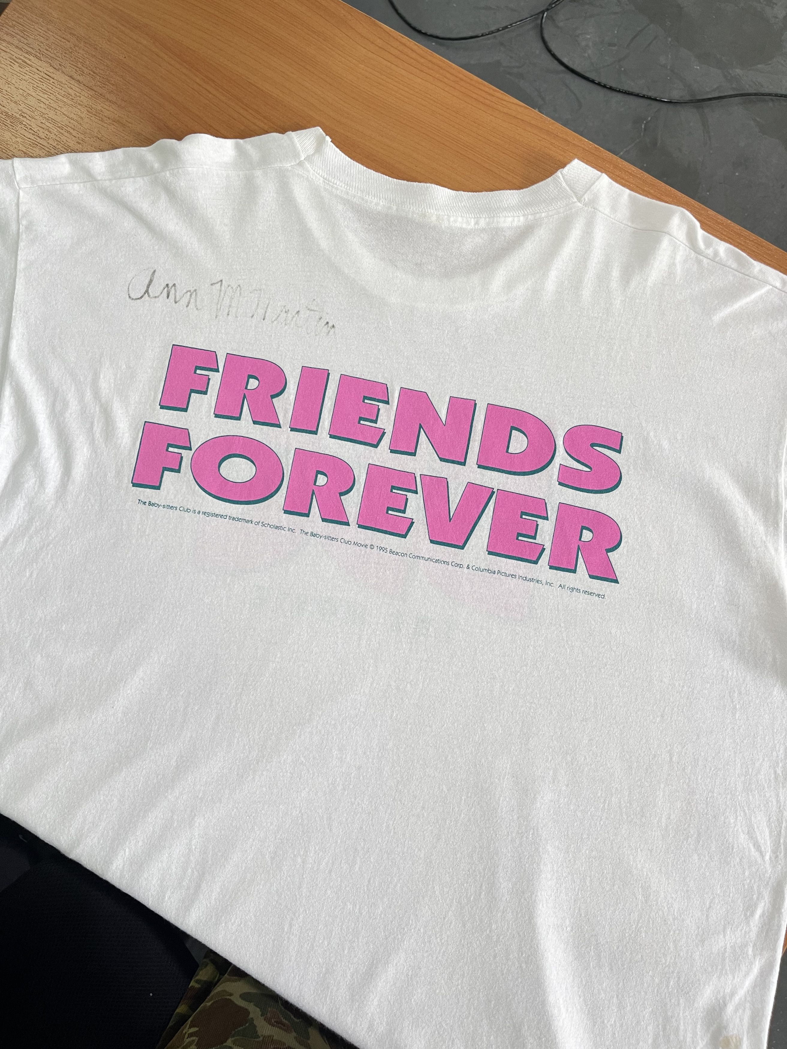Vintage Vintage 1995 The Baby Sitters Club movie promo t shirt XL Size US XL / EU 56 / 4 - 8 Thumbnail