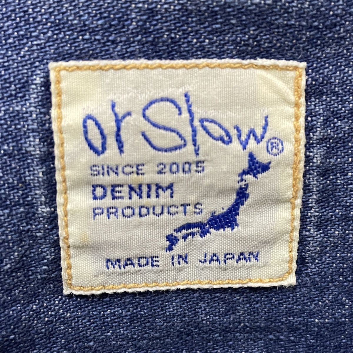 Japanese Brand Very Rare Vintage Japanese Brand Orslow Chambray Shirt 2000s Size US M / EU 48-50 / 2 - 8 Thumbnail