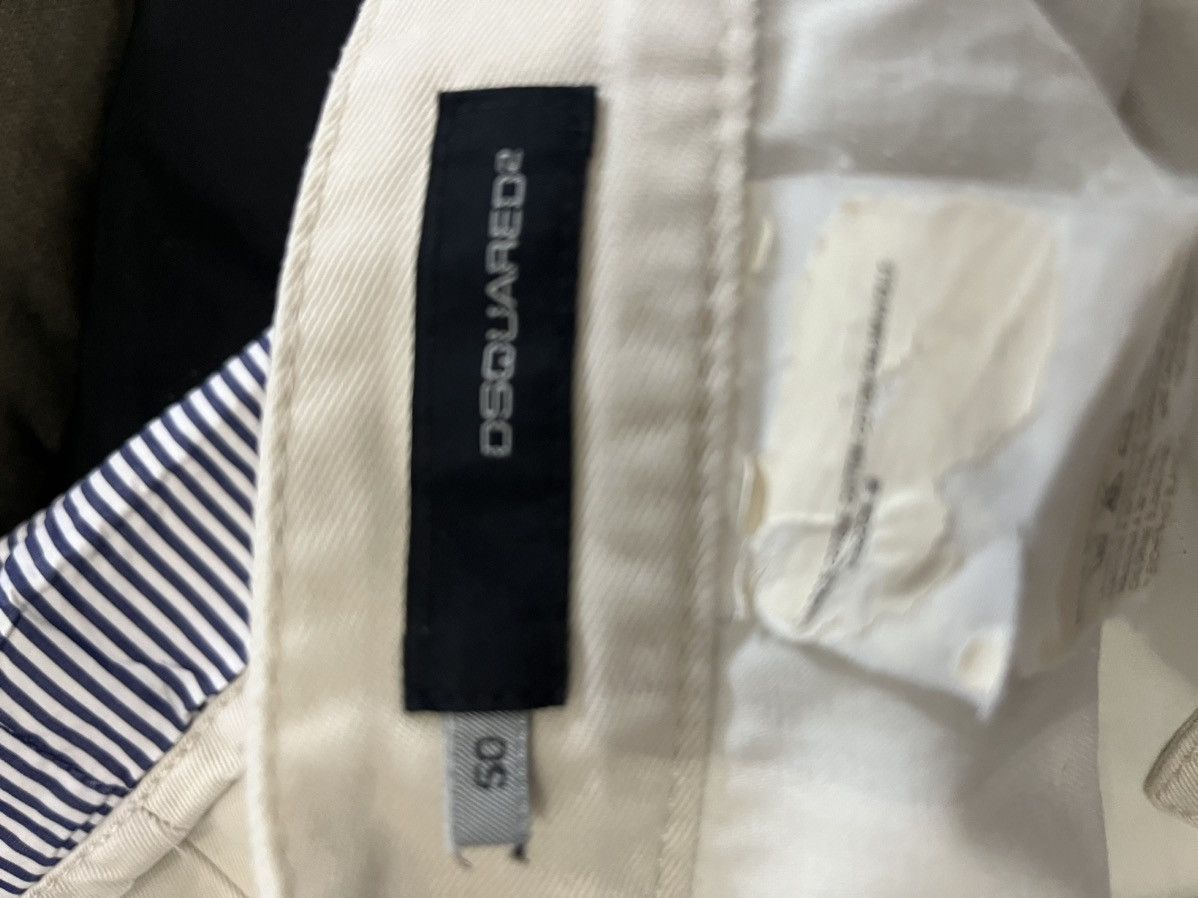 Dsquared2 (Rare) Dsquared2 cream white shorts Size US 34 / EU 50 - 5 Thumbnail