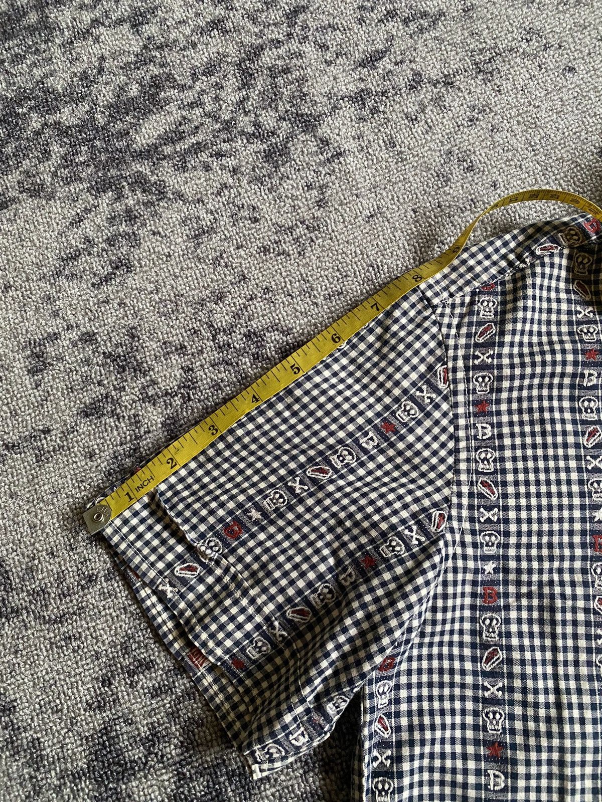 Hysteric Glamour Y2k Hysteric Glamour skull plaid shirt Size US S / EU 44-46 / 1 - 12 Thumbnail
