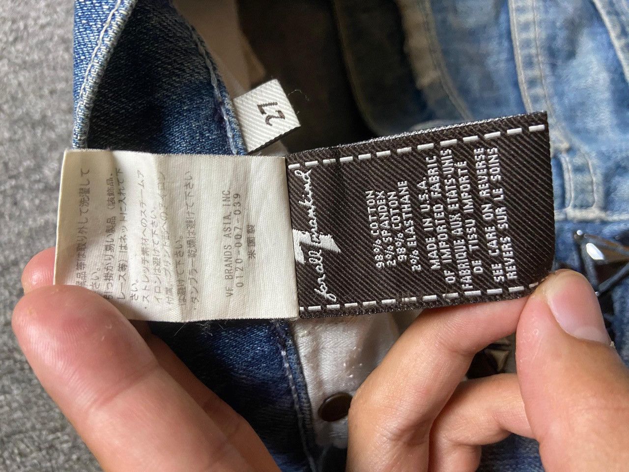 Japanese Brand × Jean × Vintage 7 For All Mankind Distressed Denim Jeans (128) Size US 30 / EU 46 - 5 Thumbnail