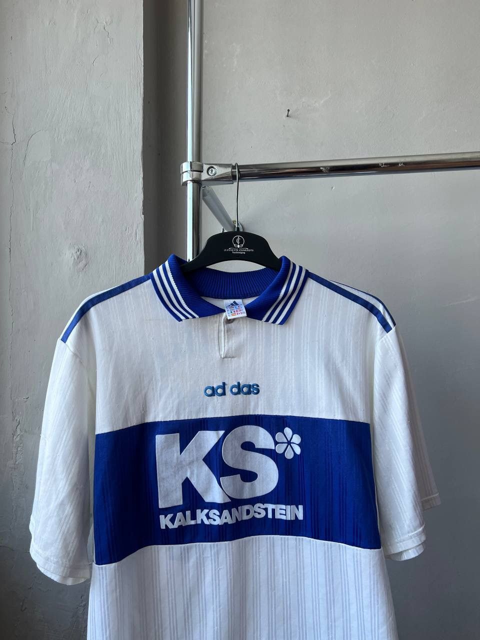 Adidas 1996/97 SKG BICKENBACH #14 AWAY SOCCER JERSEY FOOTBALL SHIRT Size US XL / EU 56 / 4 - 3 Thumbnail