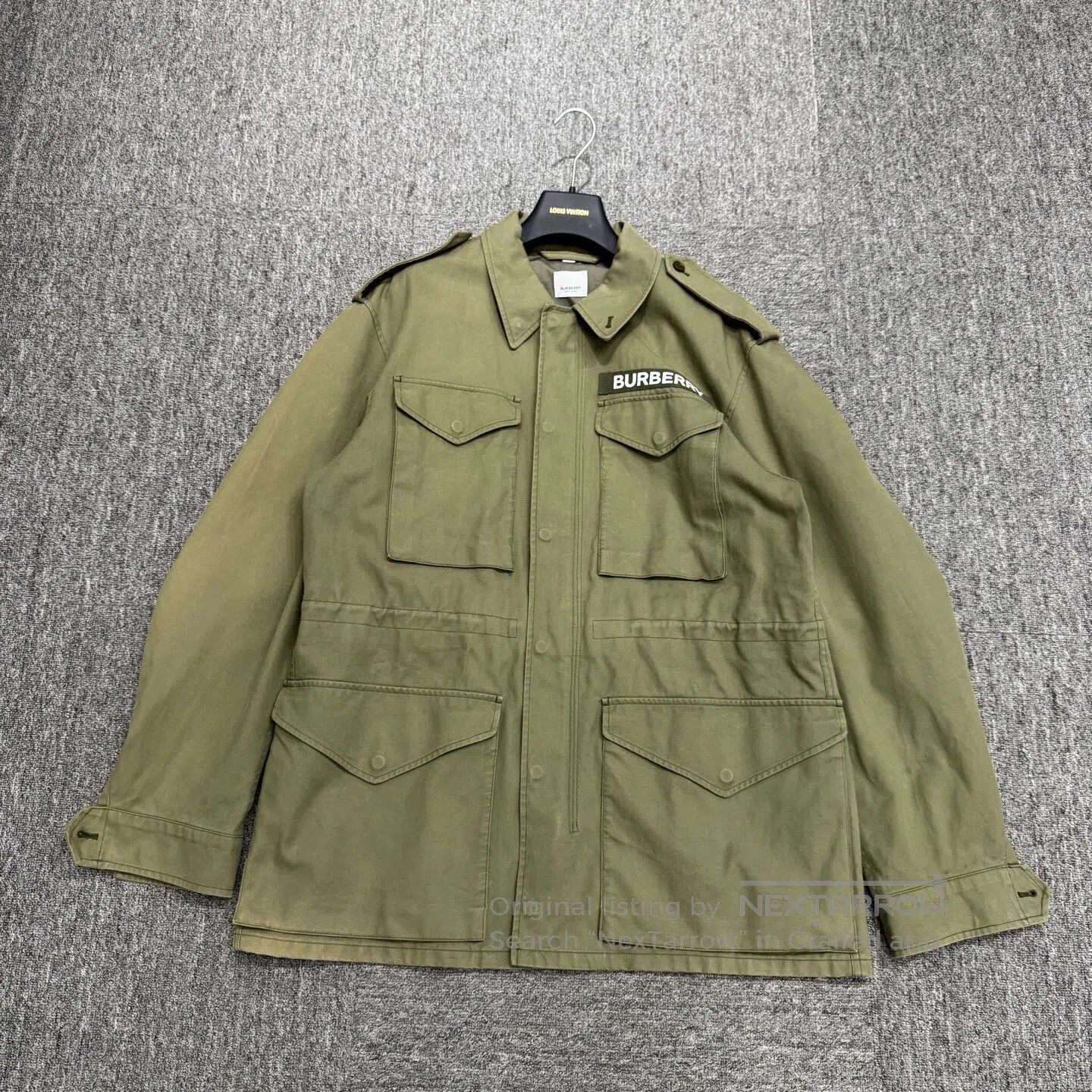 Burberry BURBERRY size54 Pocketed workwear jacket| Size US L / EU 52-54 / 3 - 1 Thumbnail