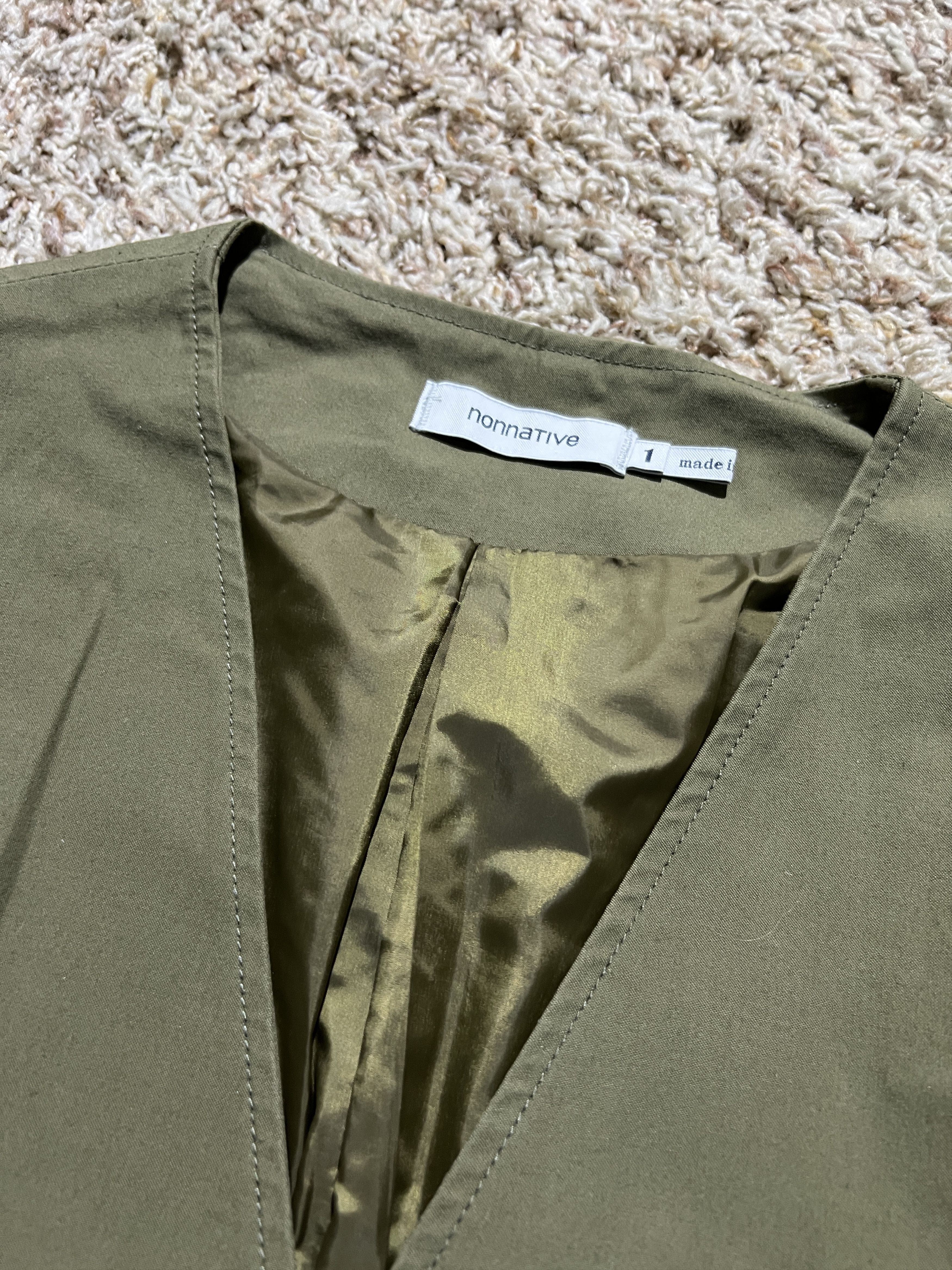 Nonnative nonnative TROOPER 3B JACKET C/N OXFORD CORDURA Size US S / EU 44-46 / 1 - 2 Thumbnail