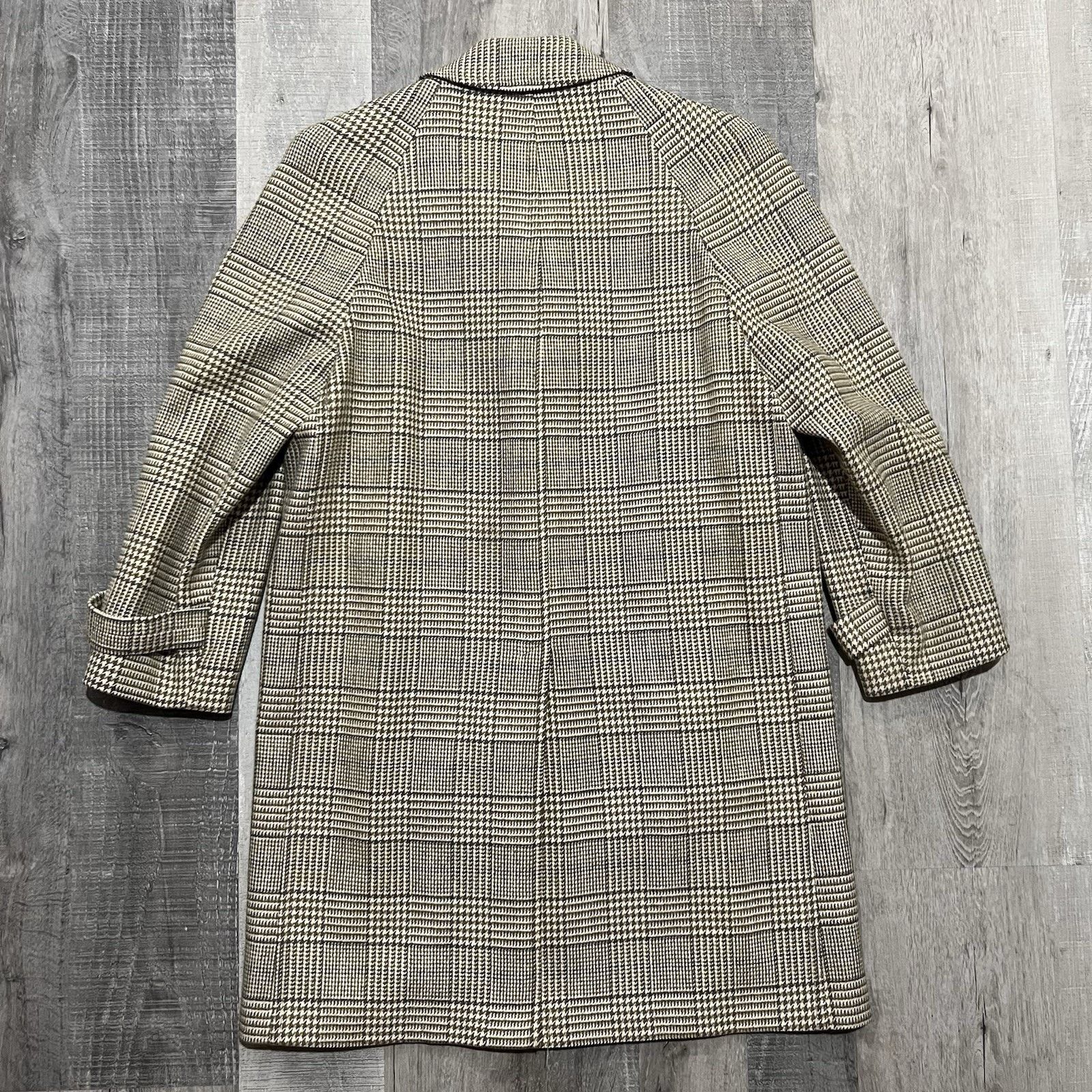 Other VTG 60s 70s Regiment Shops Trench Coat Glen Plaid Overcoat Size US L / EU 52-54 / 3 - 2 Thumbnail