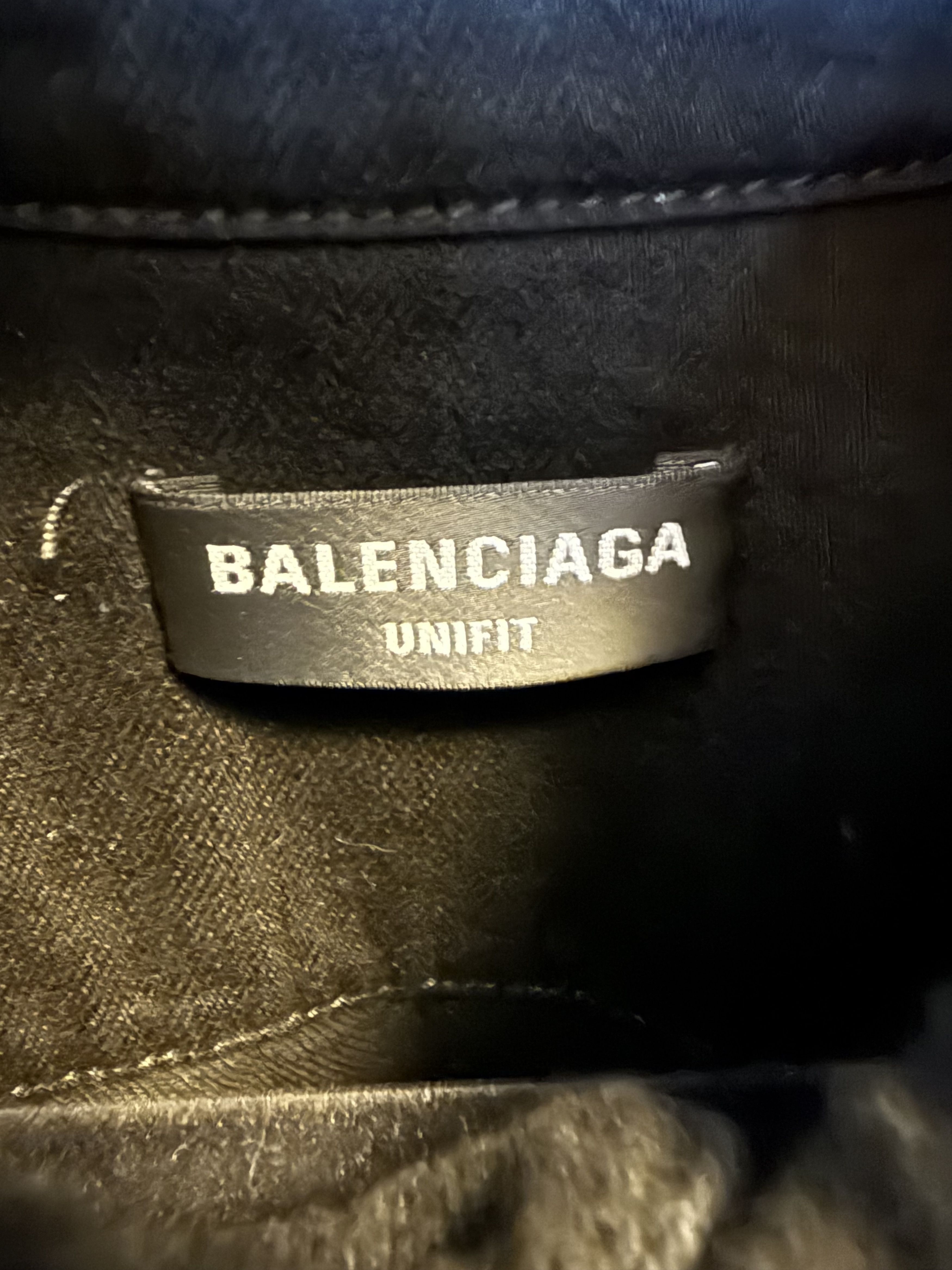Balenciaga Balenciaga Pitch Black Denim Shirt Size US M / EU 48-50 / 2 - 4 Thumbnail