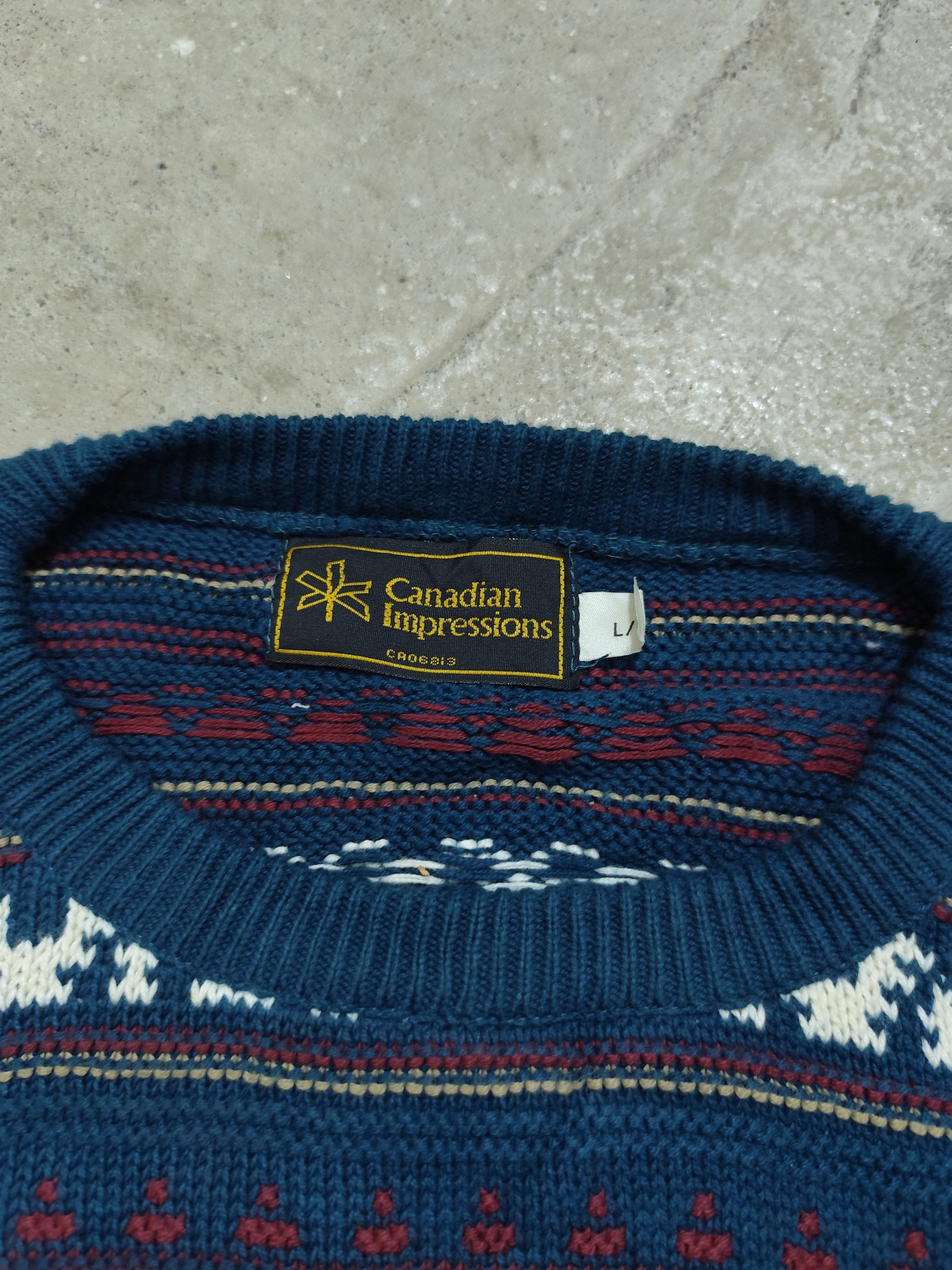 Coogi Vintage Coogi style canadian impressions Size US XL / EU 56 / 4 - 9 Thumbnail