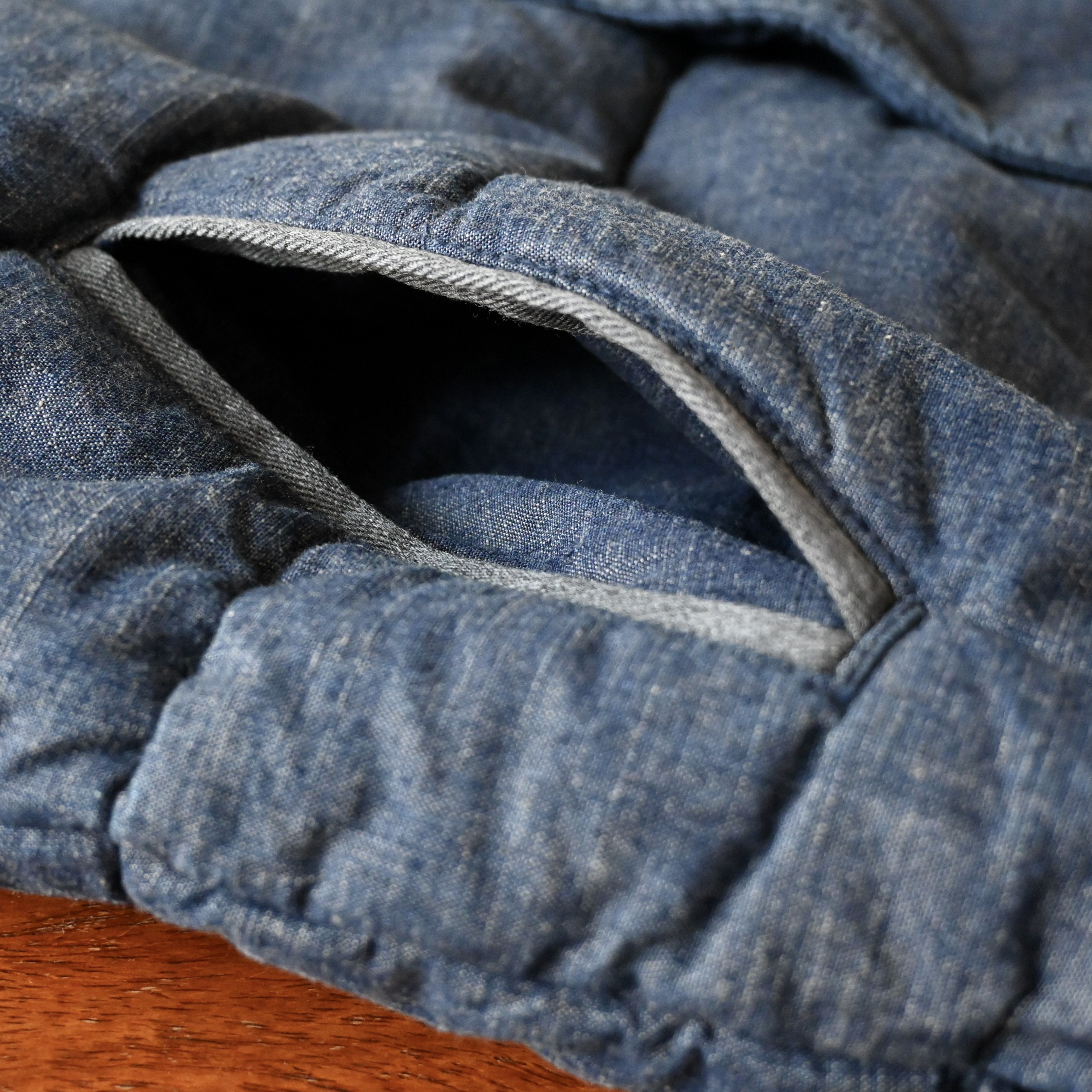 Momotaro Jeans MOMOTARO JEANS Chambray Cowboy Vest, made in Japan Size US M / EU 48-50 / 2 - 13 Thumbnail