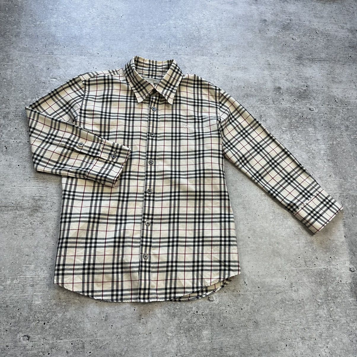 Burberry Burberry London Nova Check Button 3/4 Sleeve Shirt Size S / US 4 / IT 40 - 9 Thumbnail