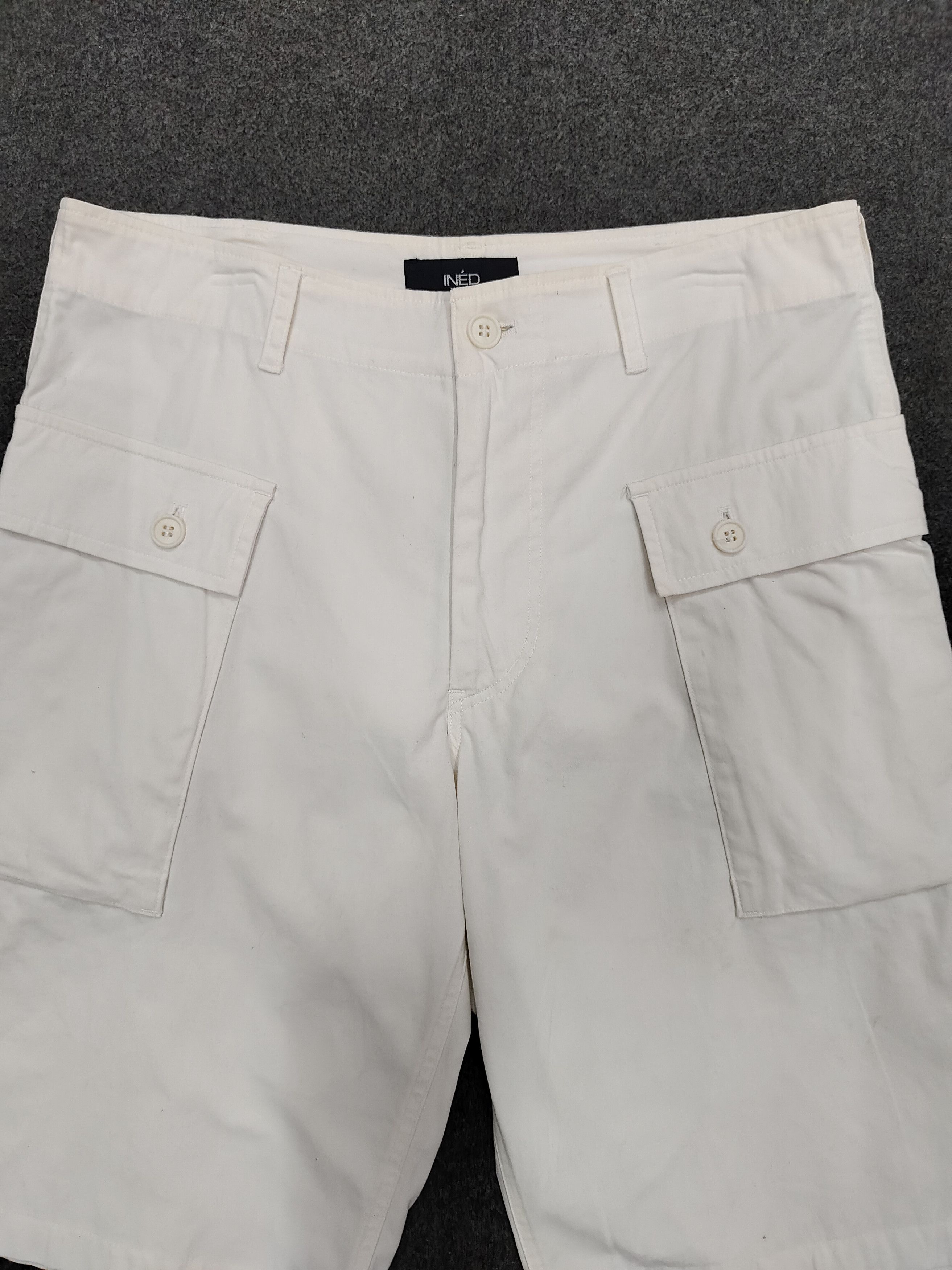 Yohji Yamamoto 2000s INED Homme- Mongkey Cargo Short Pants Size US 34 / EU 50 - 4 Thumbnail