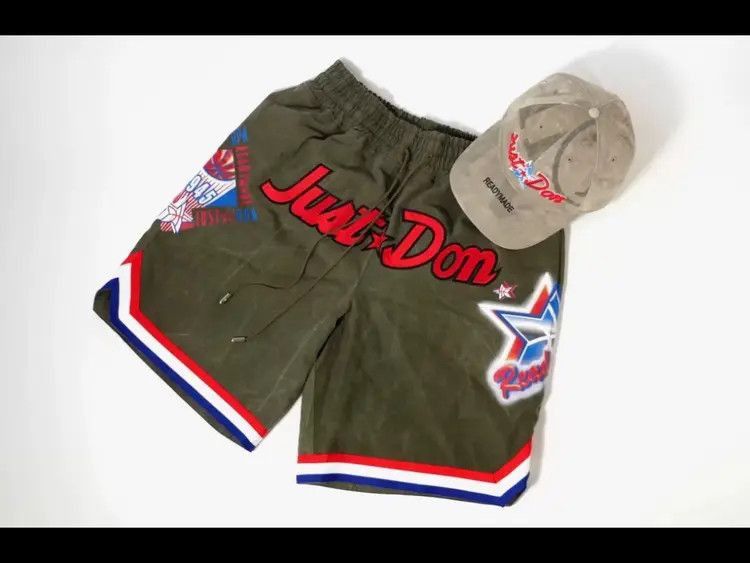 Just Don Sz 3 Just Don x Readymade 18AW NBA Basketball Shorts-2505 Size US 32 / EU 48 - 8 Thumbnail