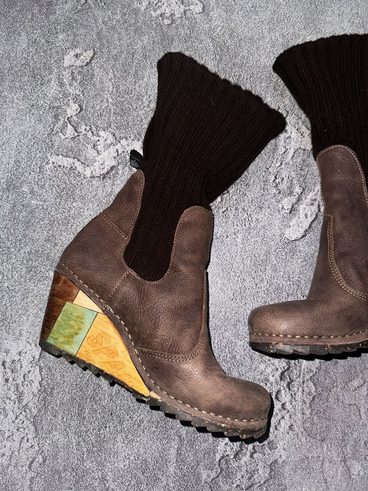 Vintage The art company US7 UE40 Avantgarde platform boots shoes wmn Size US 7 / IT 37 - 8 Thumbnail