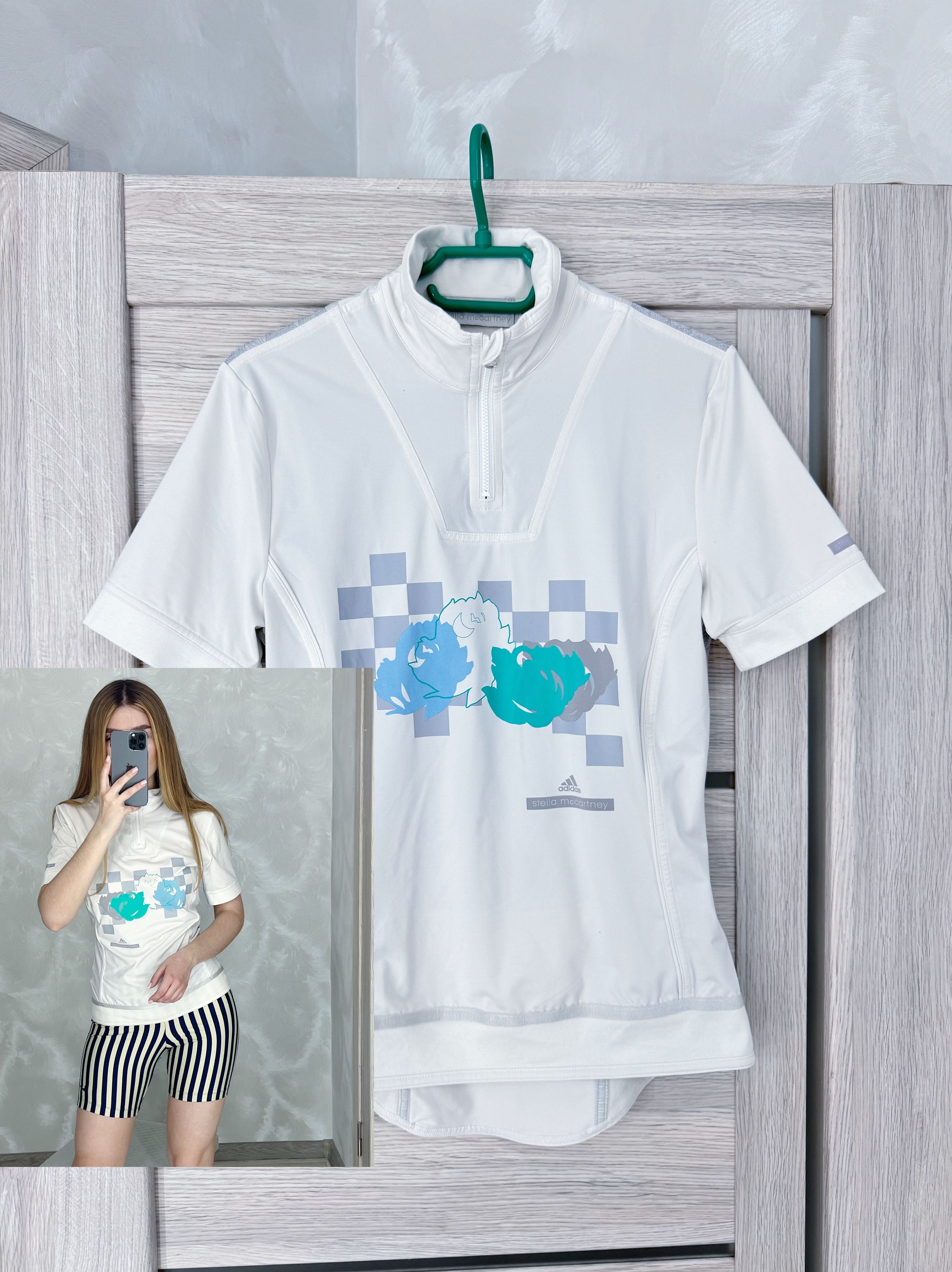Adidas × Stella McCartney Adidas x Stella McCartney Cycling Jersey Womens / Ladies Size M / US 6-8 / IT 42-44 - 1 Thumbnail