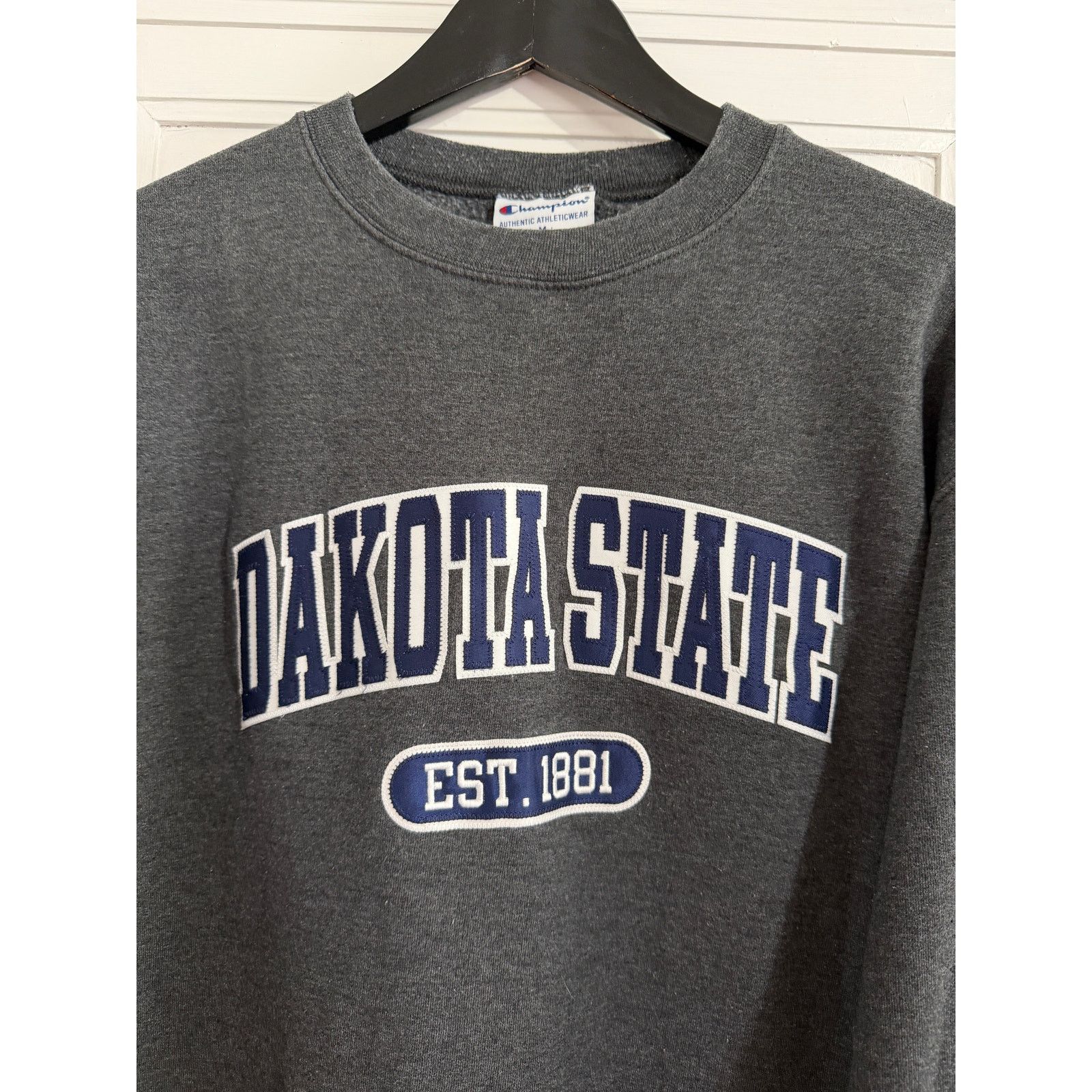 Champion Dakota State University Trojans Stitched Sweatshirt Size M Size US M / EU 48-50 / 2 - 2 Thumbnail