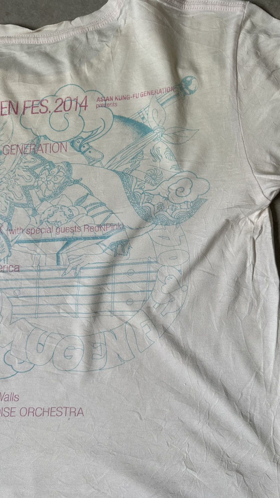 Japanese Brand NANO MUGEN FEST OWL CITY TEGAN SARA TEE Size US M / EU 48-50 / 2 - 8 Thumbnail