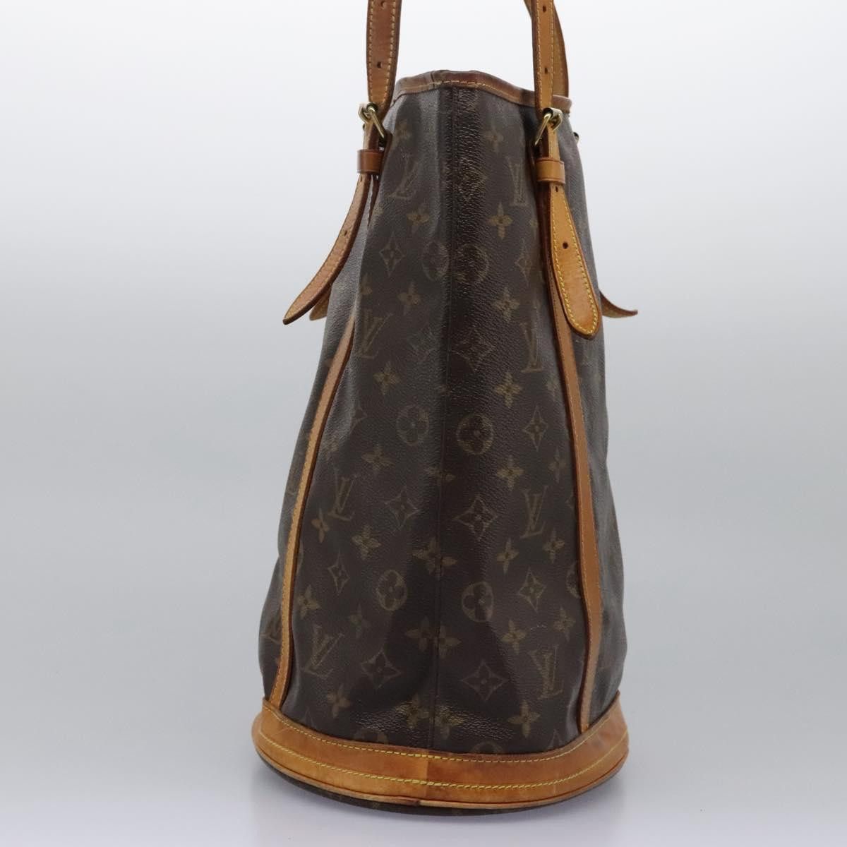 Louis Vuitton LOUIS VUITTON Monogram Bucket GM Shoulder Bag M42236 Size ONE SIZE - 4 Thumbnail