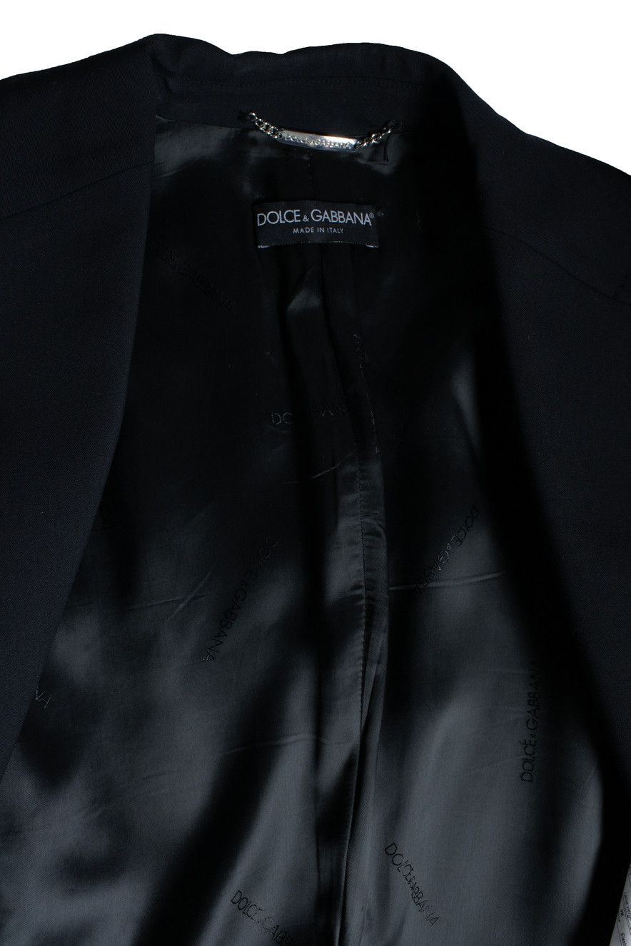 Dolce & Gabbana Dolce & Gabbana, black blazer with velcro closure Size M / US 6-8 / IT 42-44 - 7 Thumbnail