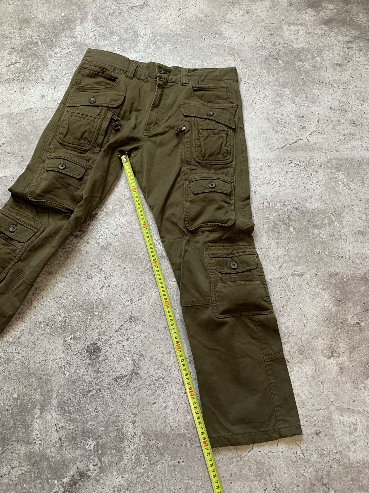 Dolce & Gabbana RARE Dolce & Gabbana 00s Multi Pocket Cargo Pants Size US 34 / EU 50 - 15 Thumbnail