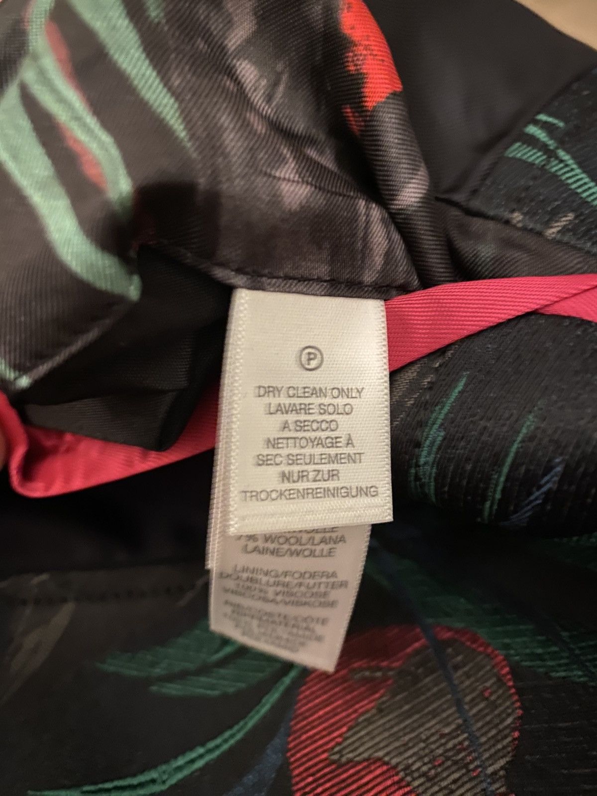 Paul Smith Paul Smith Cockatoo Print Bomber Jacket (Size M) Size US M / EU 48-50 / 2 - 5 Thumbnail