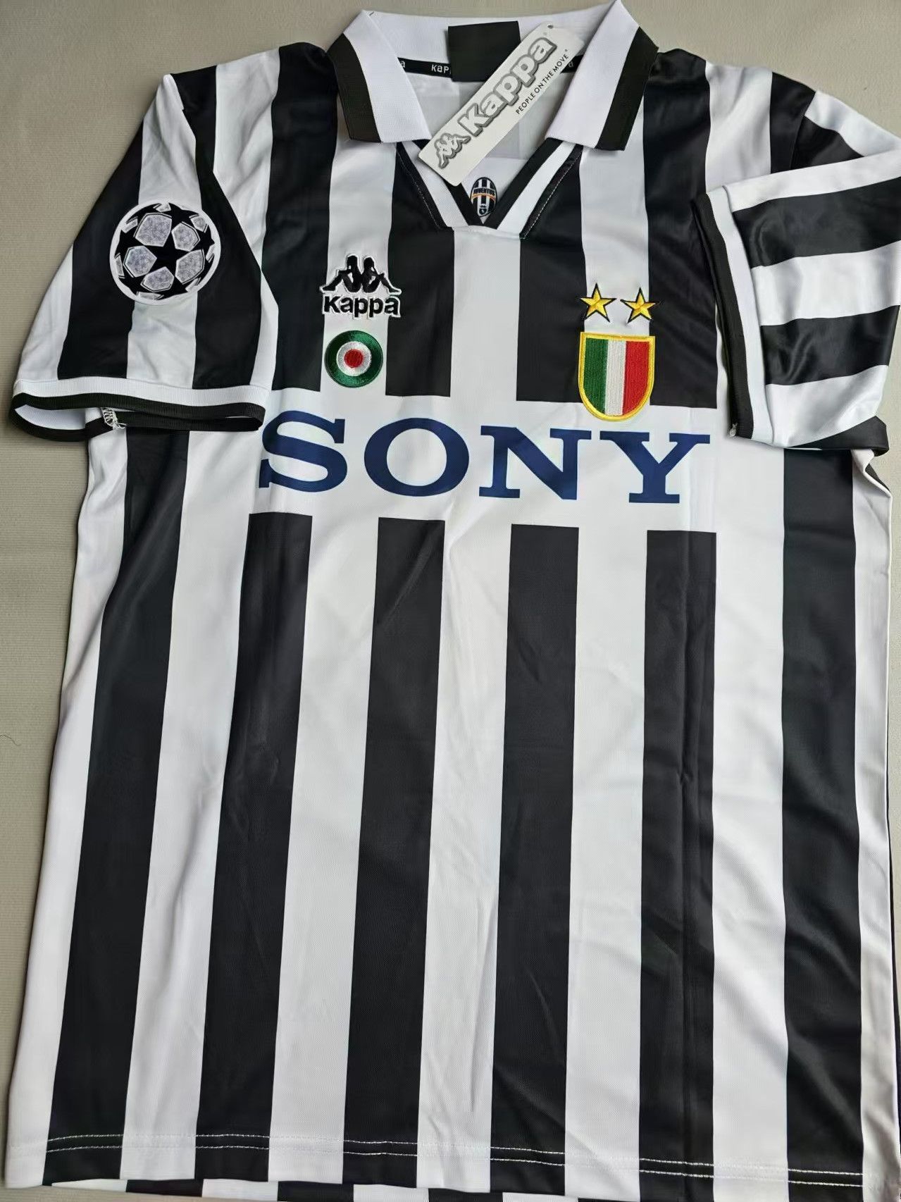 Other 1995 97 Juventus 21 Zidane Jersey Home Size US XXL / EU 58 / 5 - 2 Thumbnail