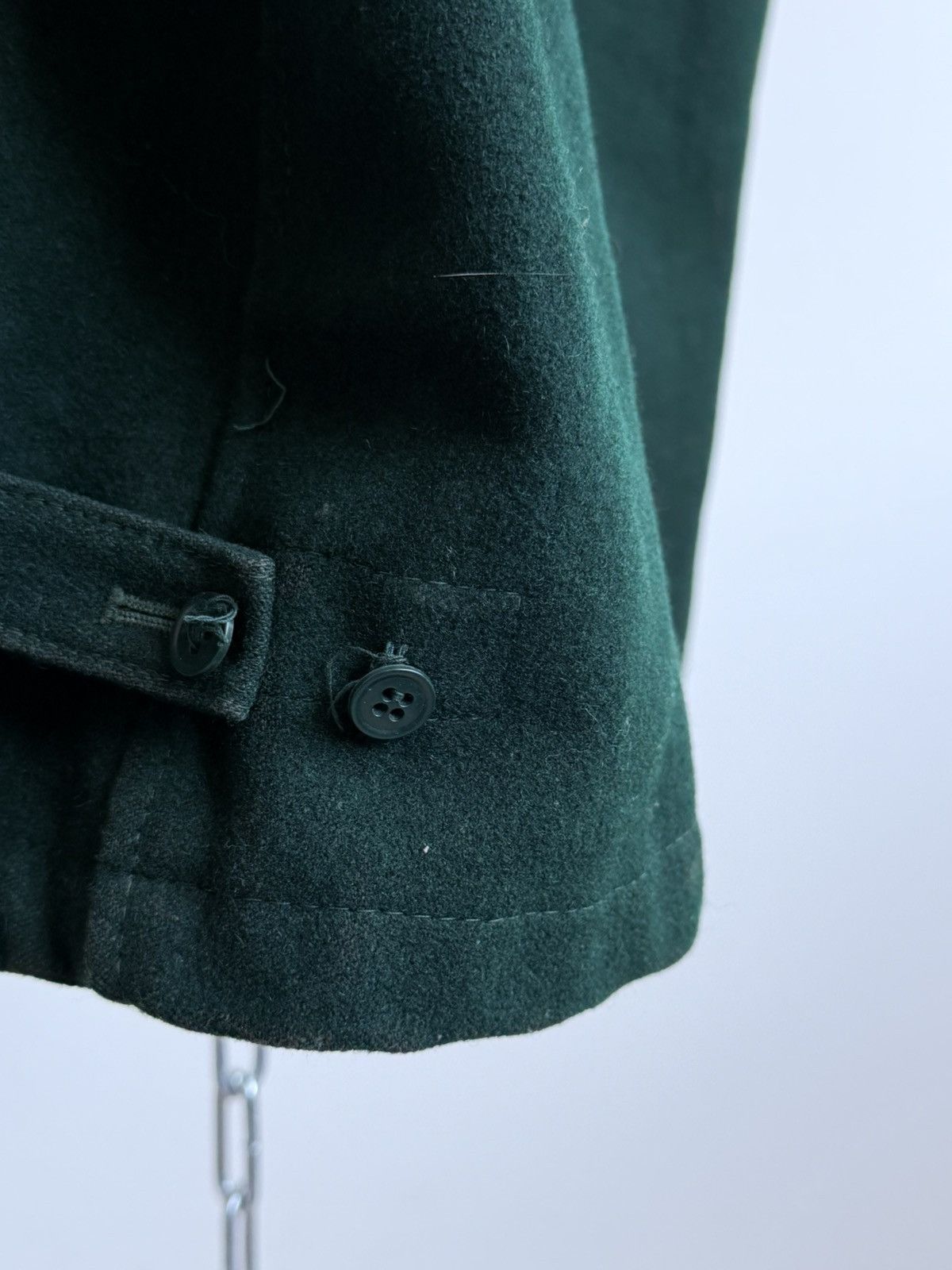Vintage Vintage 60s British Wool Lightning Zip Full Zip Jacket Size US M / EU 48-50 / 2 - 10 Thumbnail