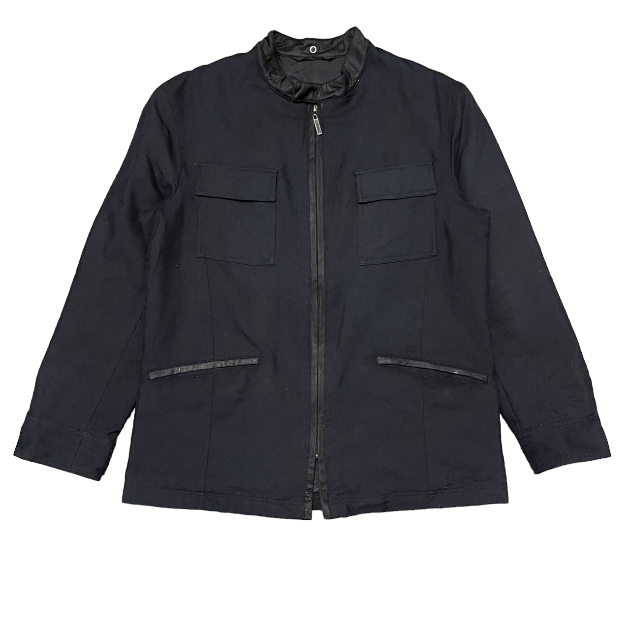 image of Gaultier Homme Objet x Jean Paul Gaultier Homme Objet Jacket in Black, Men's (Size Medium)
