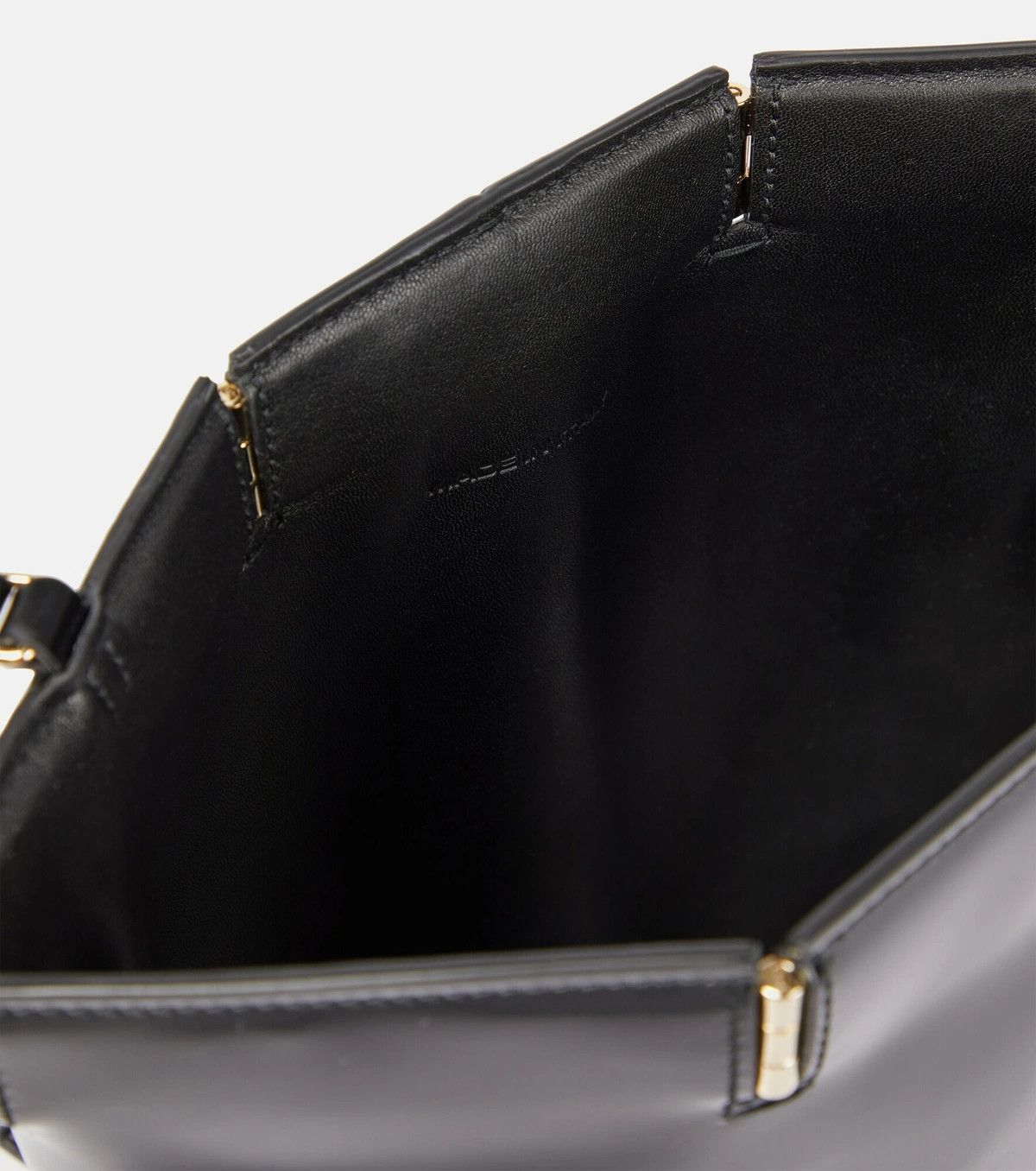 Peter Do o1tko10125 Size: OS / Hinged Leather Tote Bag in Black Size ONE SIZE - 3 Thumbnail