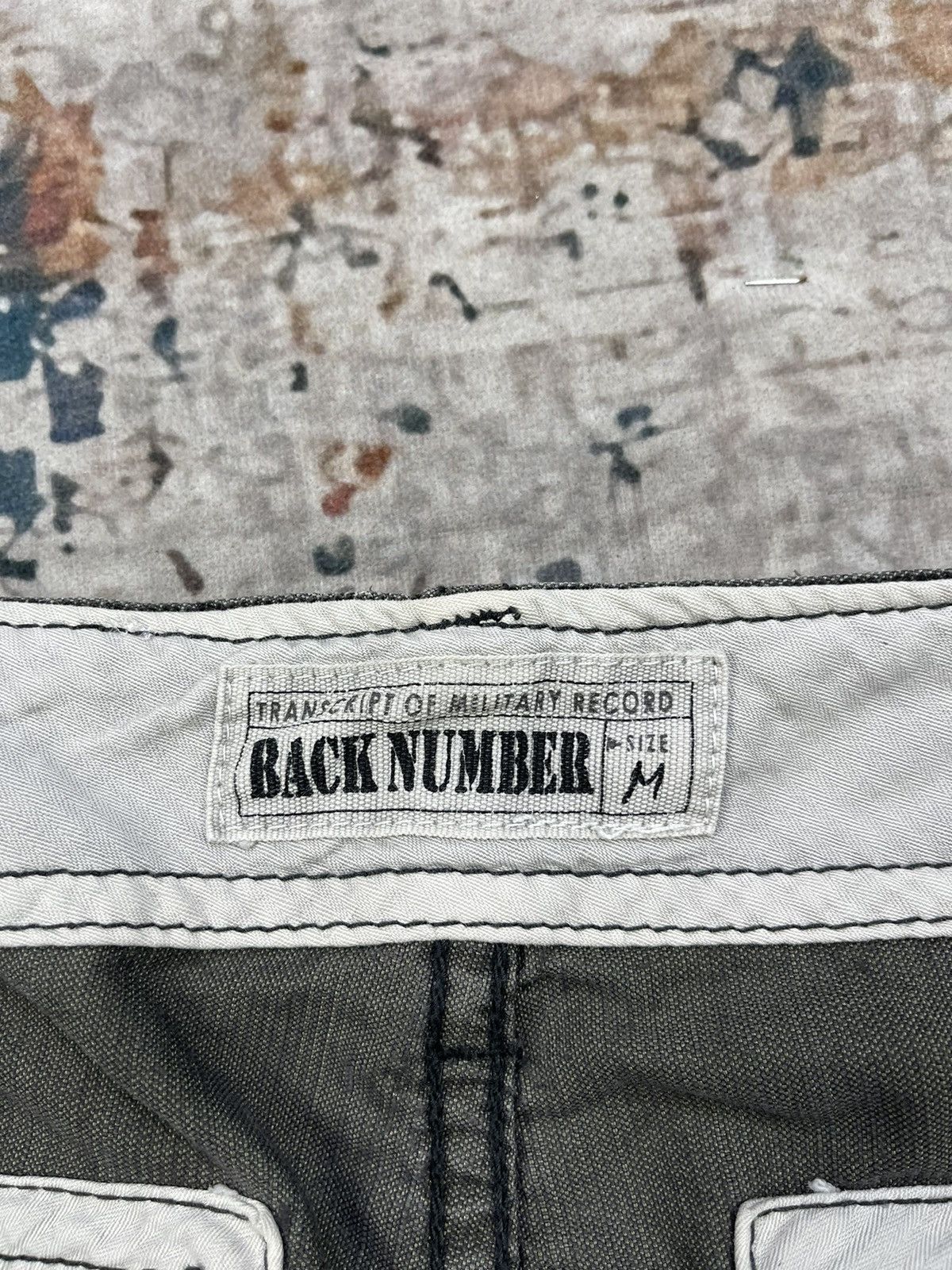 Japanese Brand Back Number Military Corduroy Cargo Tactical Bush Pants Size US 30 / EU 46 - 10 Thumbnail