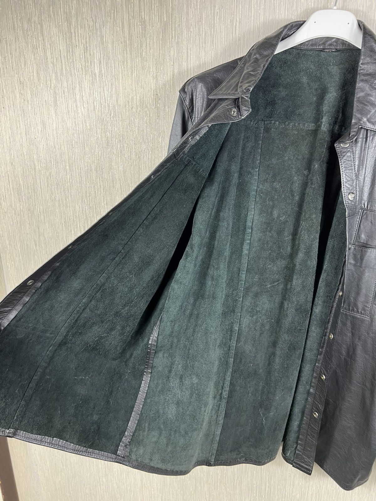 Guidi Vintage 90s avant garde leather shirt button up with pocket Size US M / EU 48-50 / 2 - 20 Thumbnail