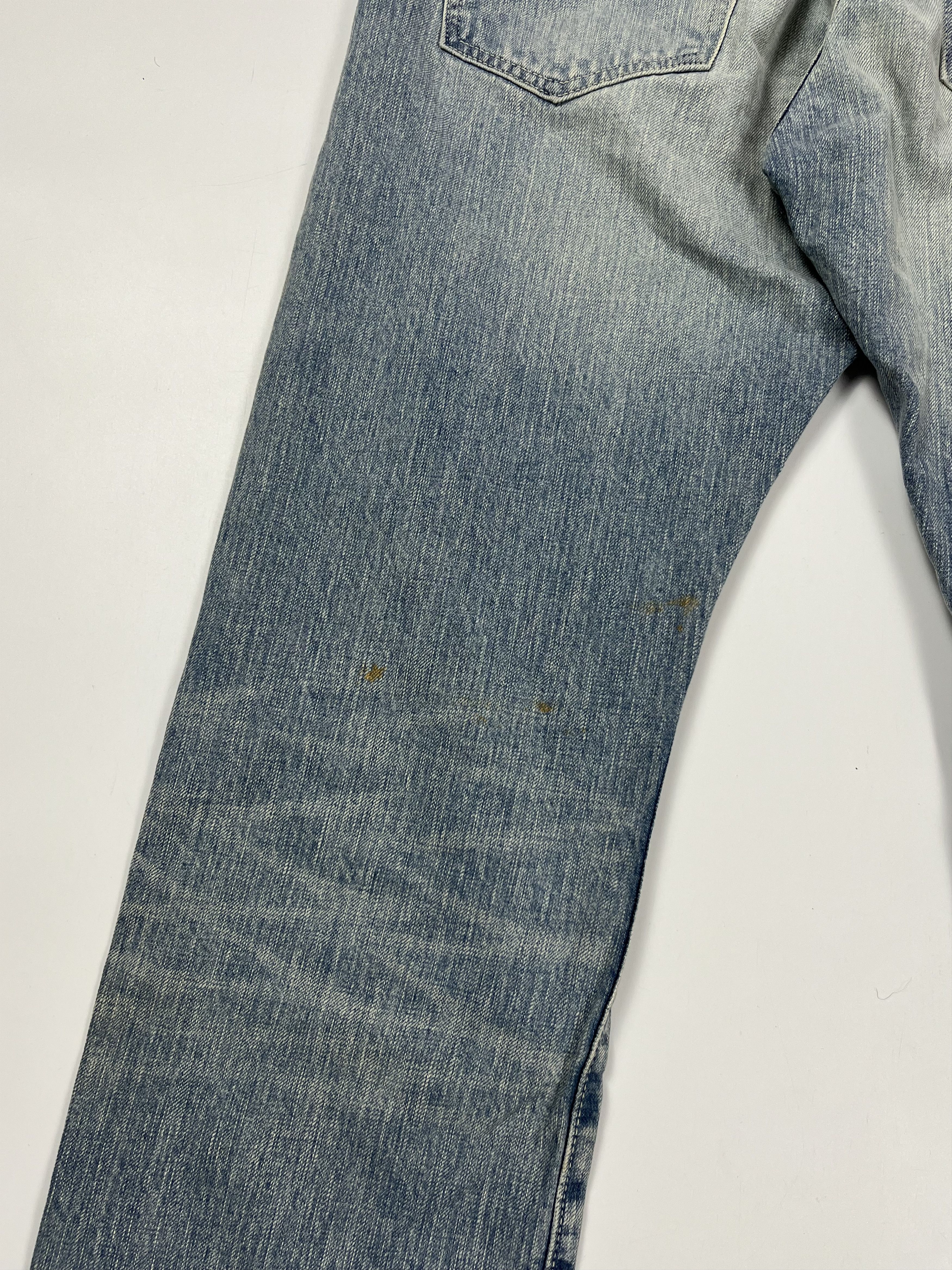 Prps Prps Japan Denim Jeans Selvedge Size W33 L34 Distressed Size US 33 - 8 Thumbnail