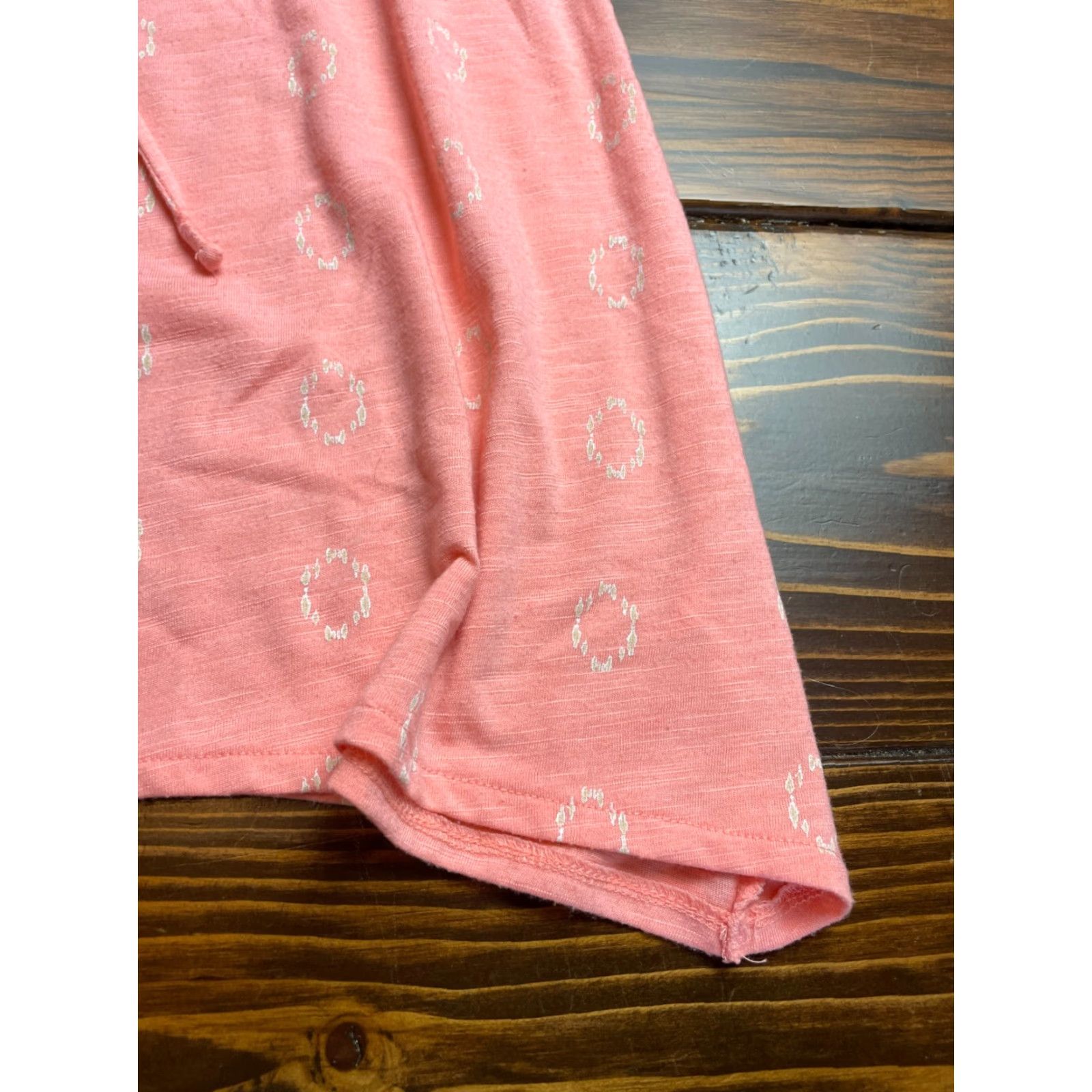 Pinko SONOMA Tank Top Women's Size Small Pink White Sleeveless Shirt Laced Up V-Neck Size S / US 4 / IT 40 - 4 Thumbnail