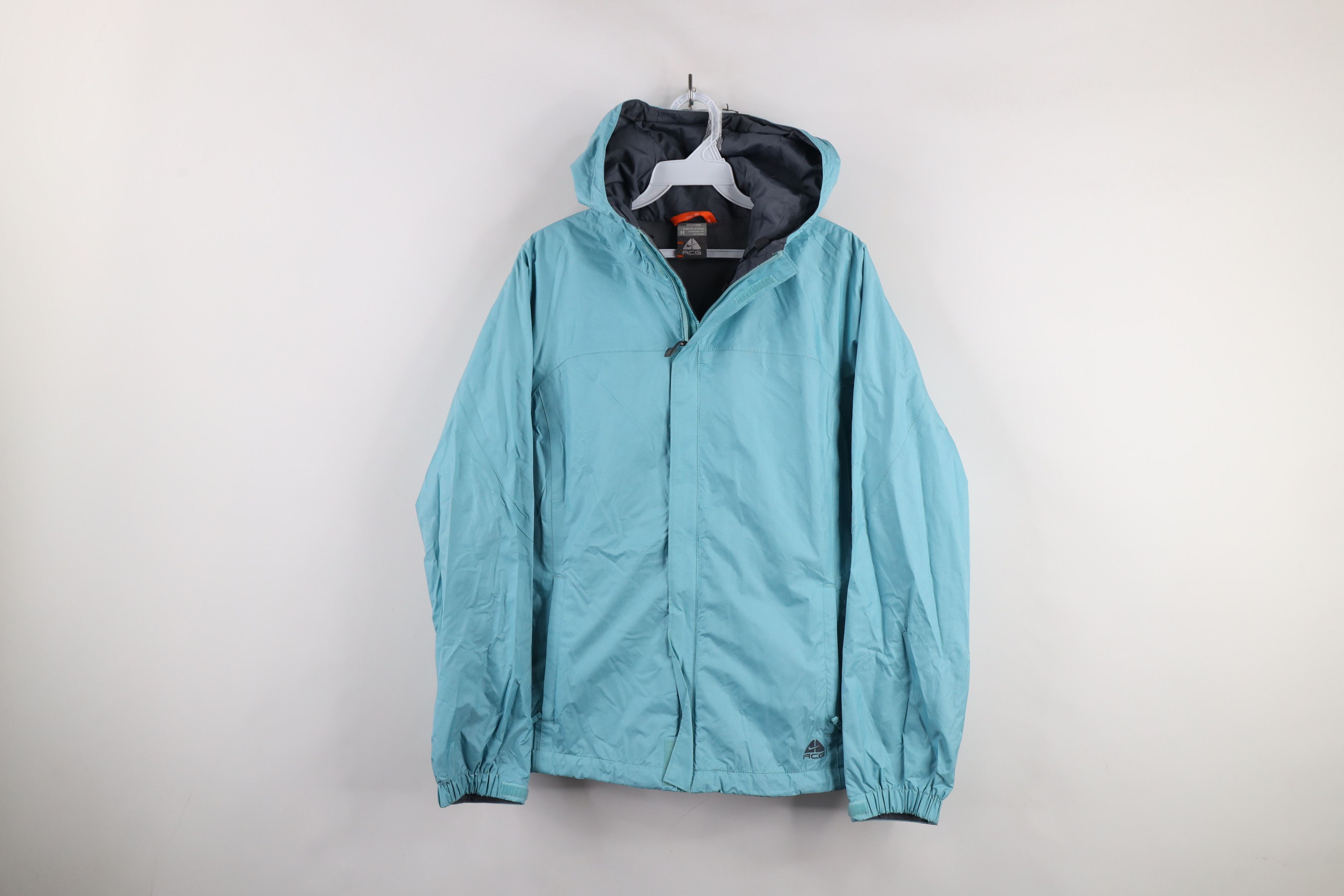 Nike × Vintage Vintage Nike ACG Travis Scott Mini Swoosh Hooded Rain Jacket Size M / US 6-8 / IT 42-44 - 1 Thumbnail