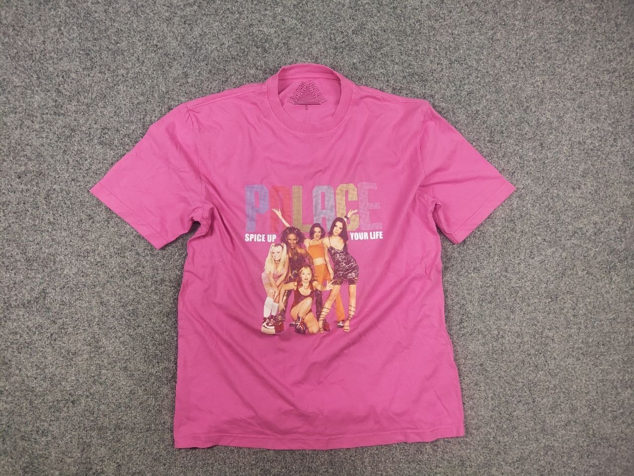 Palace Rare Palace Spice Girls Logo Pink T-Shirt Vintage Tee Size US L / EU 52-54 / 3 - 2 Thumbnail