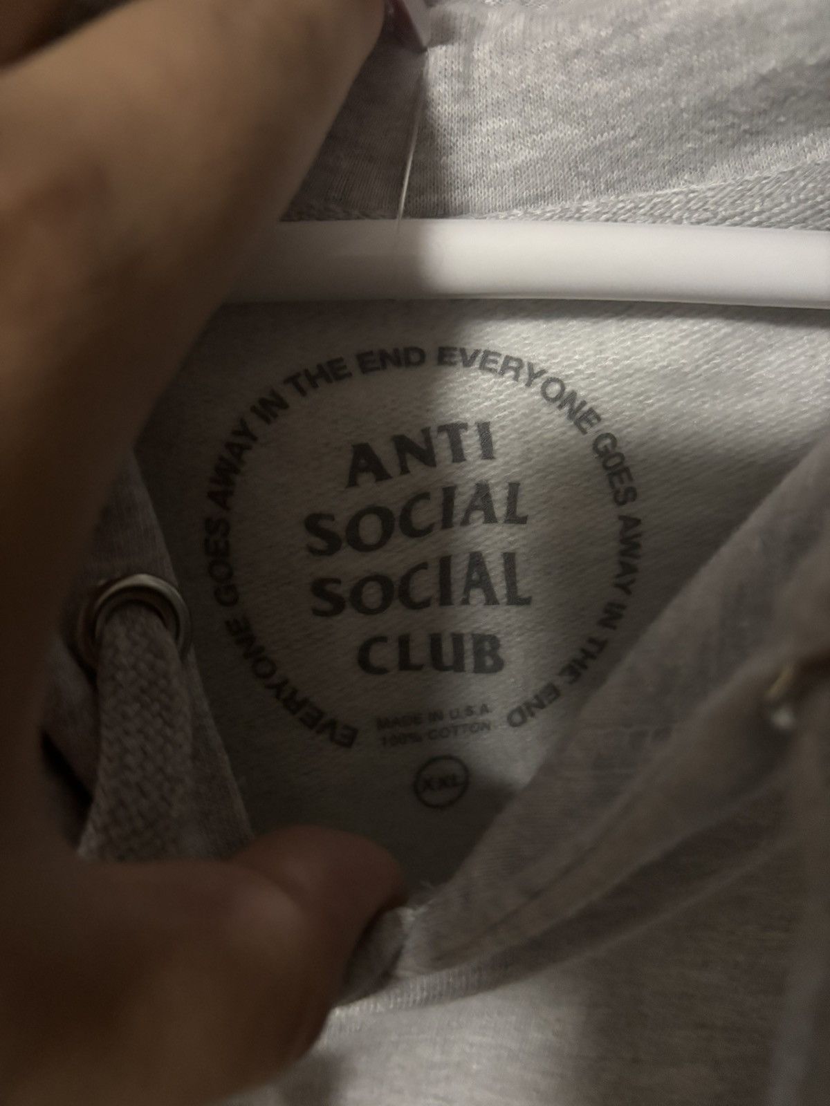 Anti Social Social Club Anti Social Social Club Berlin Hoodie Size US XXL / EU 58 / 5 - 3 Thumbnail