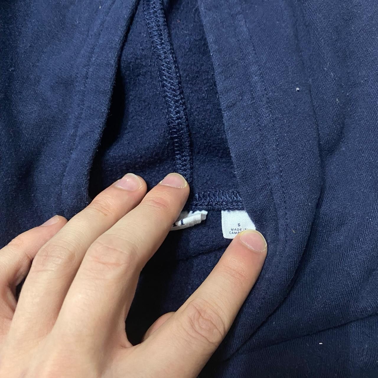 Gap Navy Gap hoodie with white embroidered logo #streetwear Size US S / EU 44-46 / 1 - 3 Thumbnail