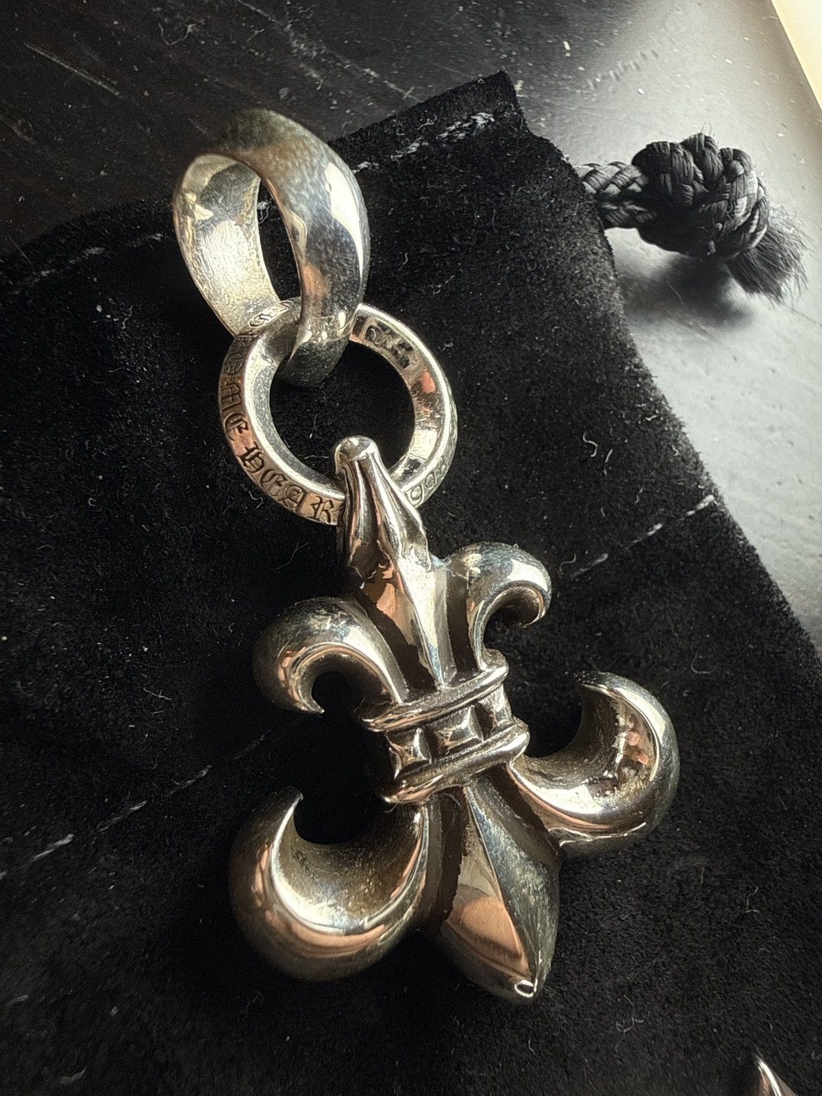 Chrome Hearts Chrome Hearts BS Fleur Pendant with Bale | Grailed