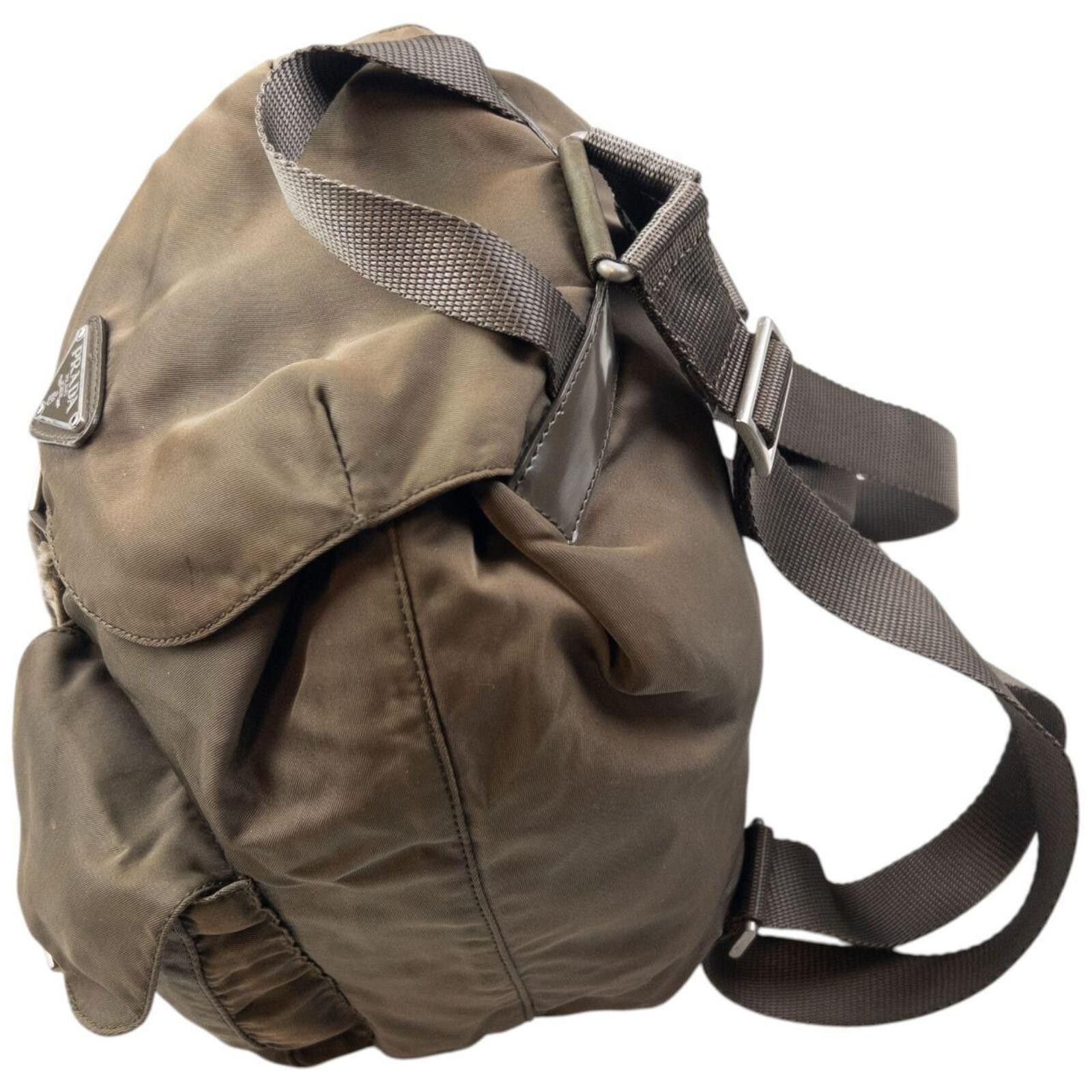 Prada Vintage 2000s Prada Cargo Bucket Backpack Size ONE SIZE - 8 Thumbnail