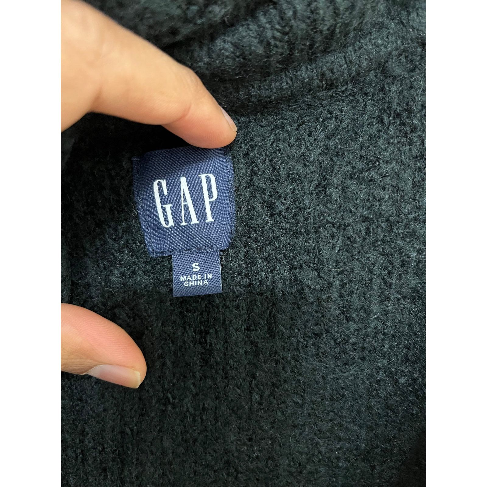 Gap Gap Women - One-Shoulder Turtleneck Sweater /black/S /NWOT Size S / US 4 / IT 40 - 5 Thumbnail