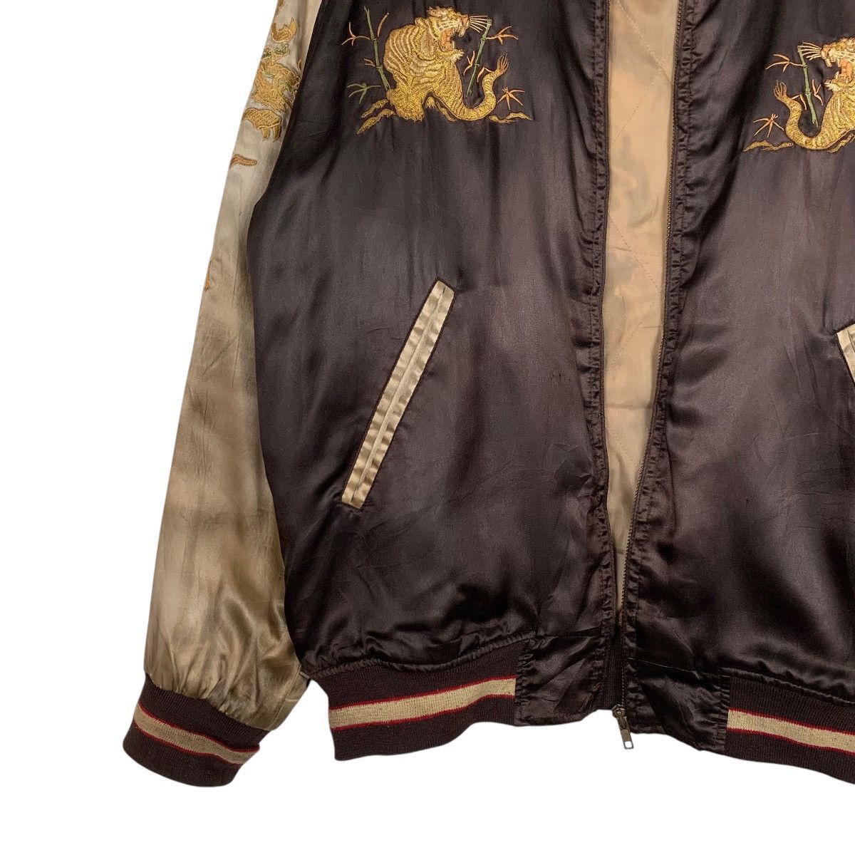 Japanese Brand Japanese Traditional Tiger Dragon Sukajan Jacket Size US M / EU 48-50 / 2 - 3 Thumbnail