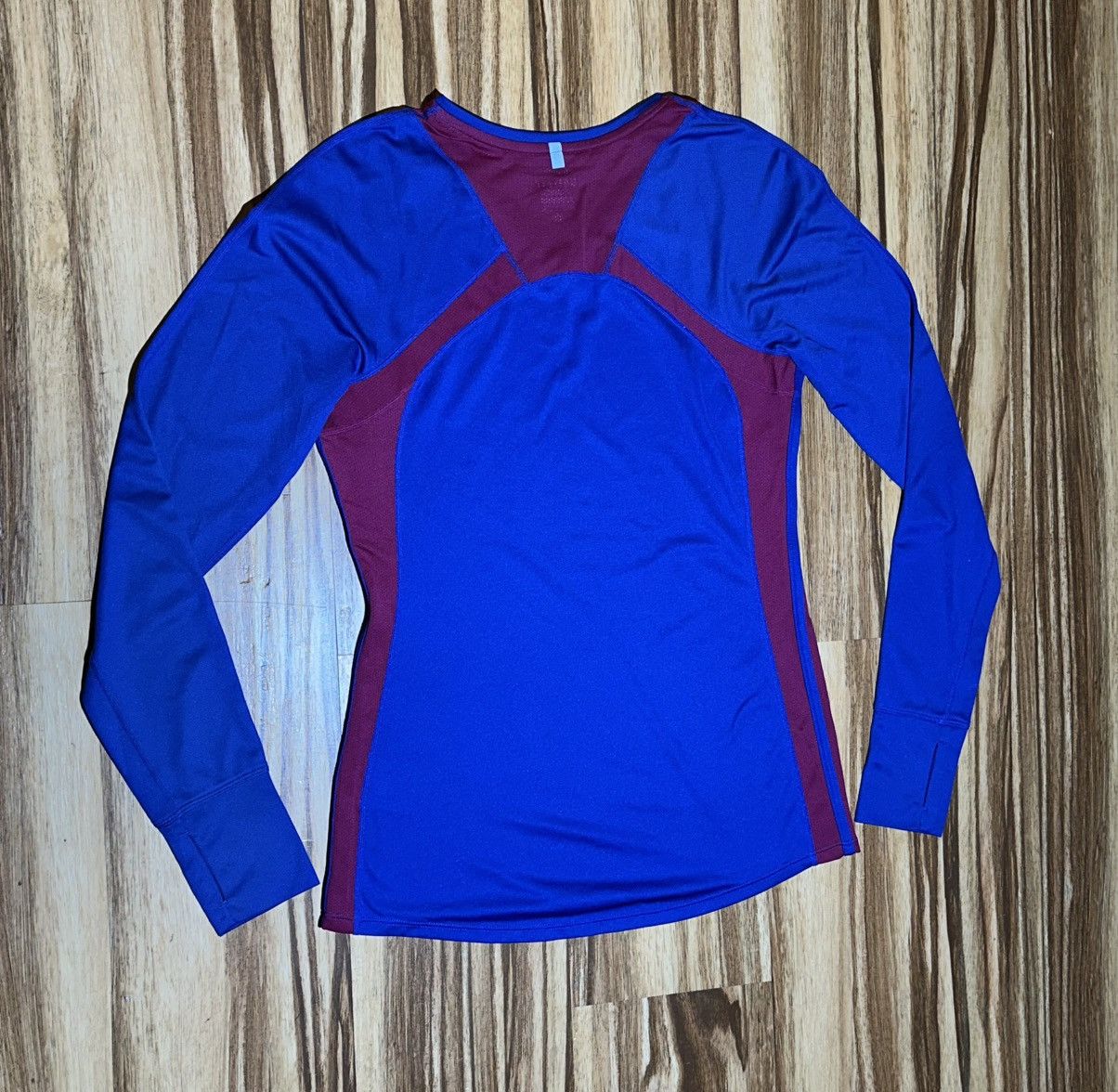 Nike Nike DriFit Women's Vibrant Purple and Burgundy LongSleeve Size S / US 4 / IT 40 - 8 Thumbnail