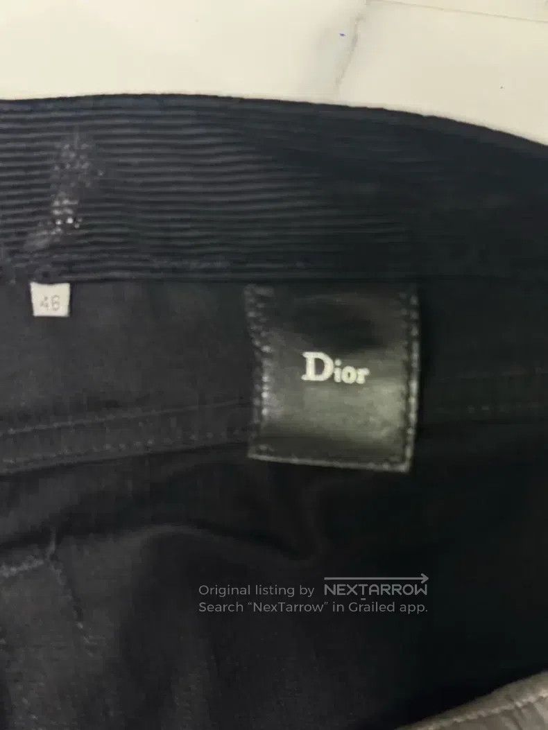 Dior Dior Black corduroy waxed coat denim jeans i Size US 31 - 3 Thumbnail