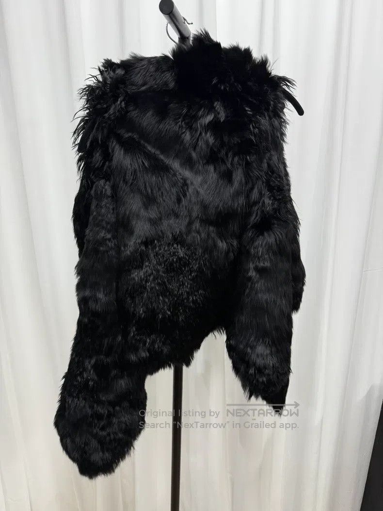 Ann Demeulemeester Ann Demeulemeester Size S fur paneled three-hole vest cape Size S / US 4 / IT 40 - 8 Thumbnail