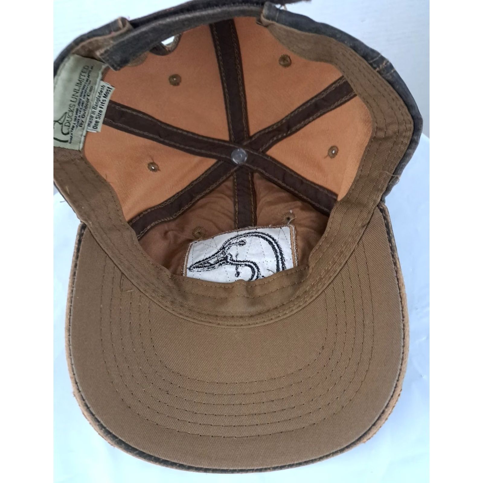 Vintage VINTAGE Ducks Unlimited Hat Canvas Adjustable Black Gold Embroidered Outdoor Cap Hunting 90s Casual Baseball Men Size ONE SIZE - 5 Thumbnail