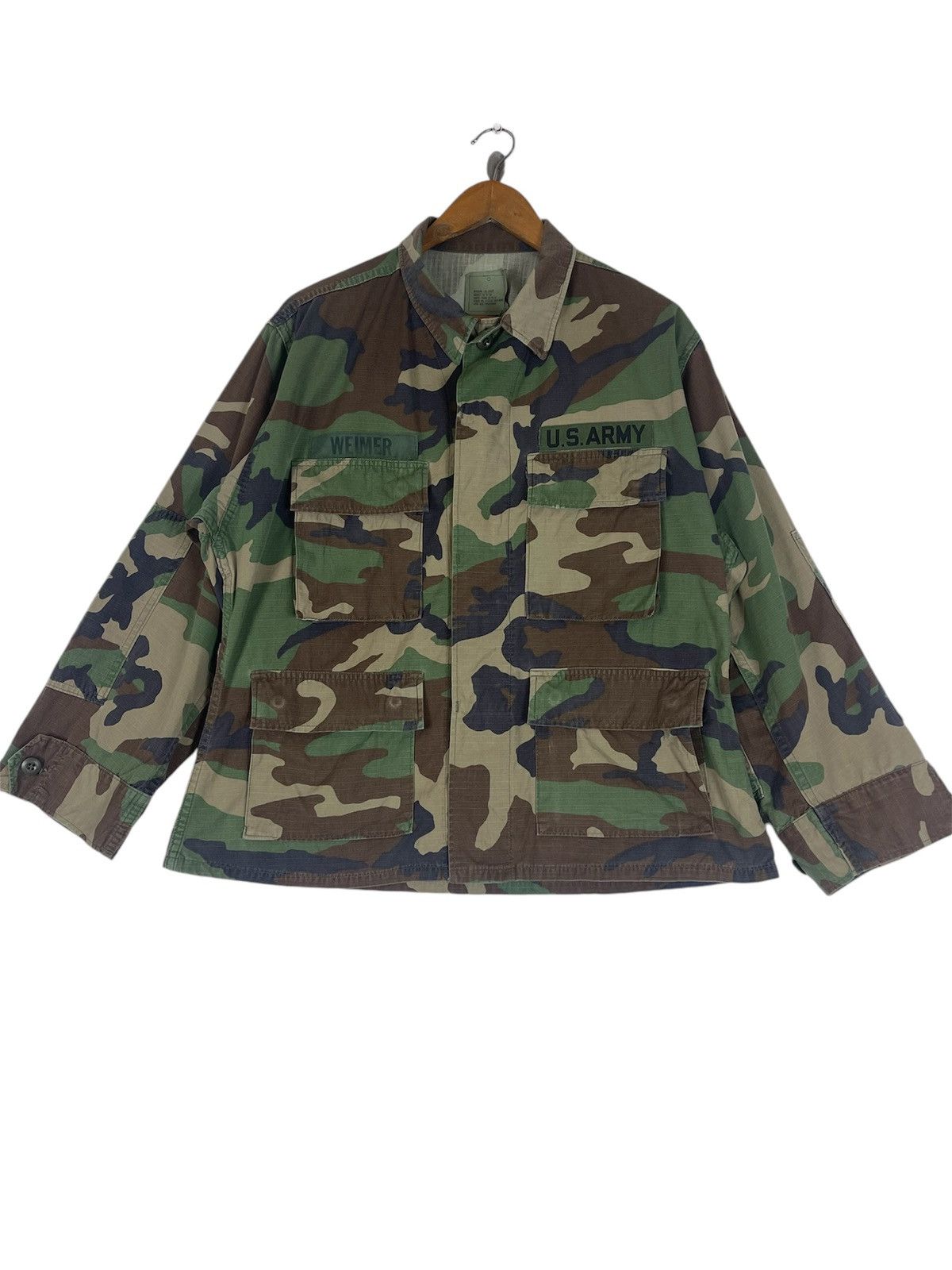 Vintage 80' ARMY NATO MILITARY JACKET Size US M / EU 48-50 / 2 - 1 Thumbnail