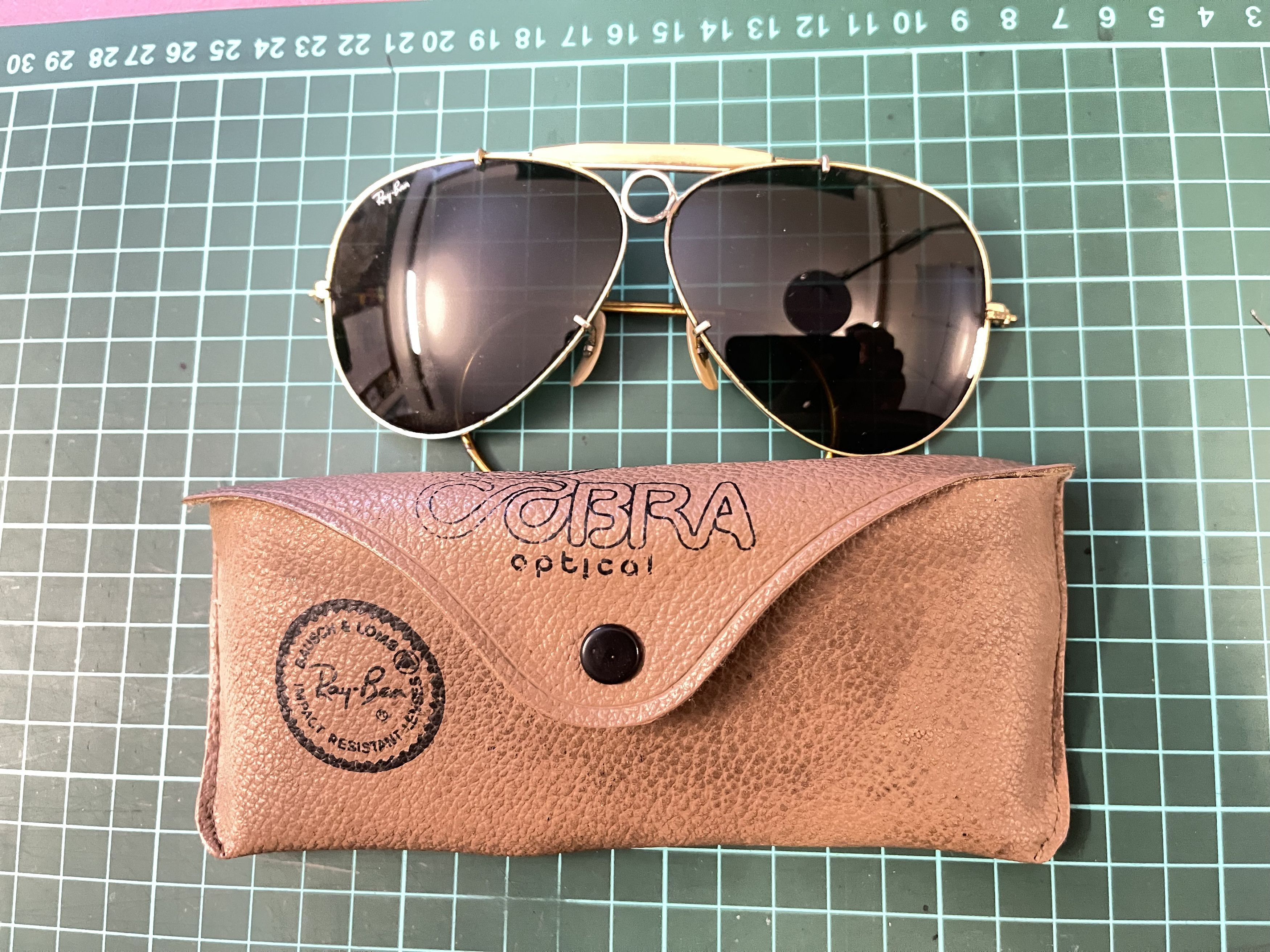 Bausch & Lomb × RayBan Vintage Ray ban B&L shooter Size ONE SIZE - 1 Thumbnail