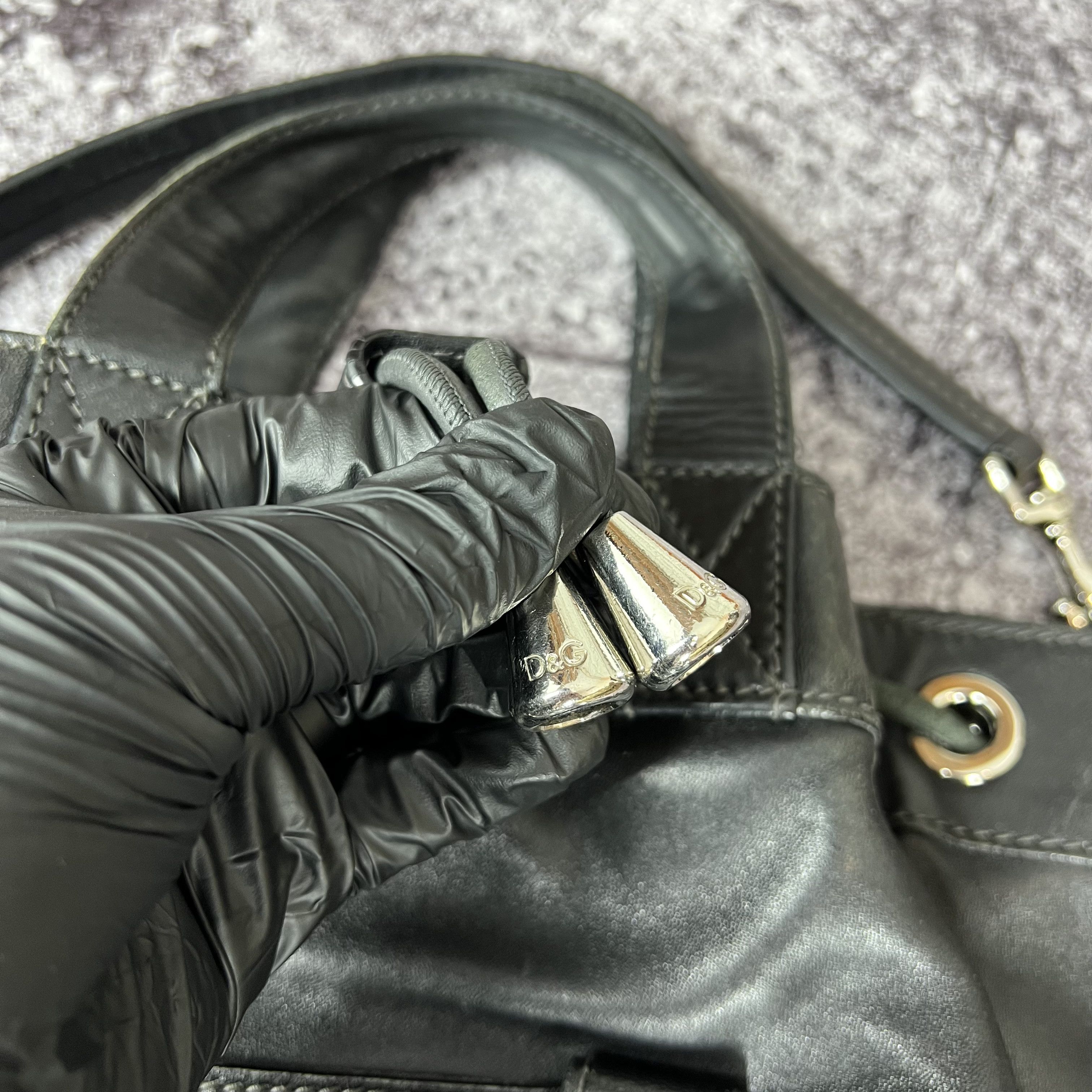 Dolce & Gabbana Dolce & Gabbana Raquel Bag Leather Made in Italy Size ONE SIZE - 8 Thumbnail