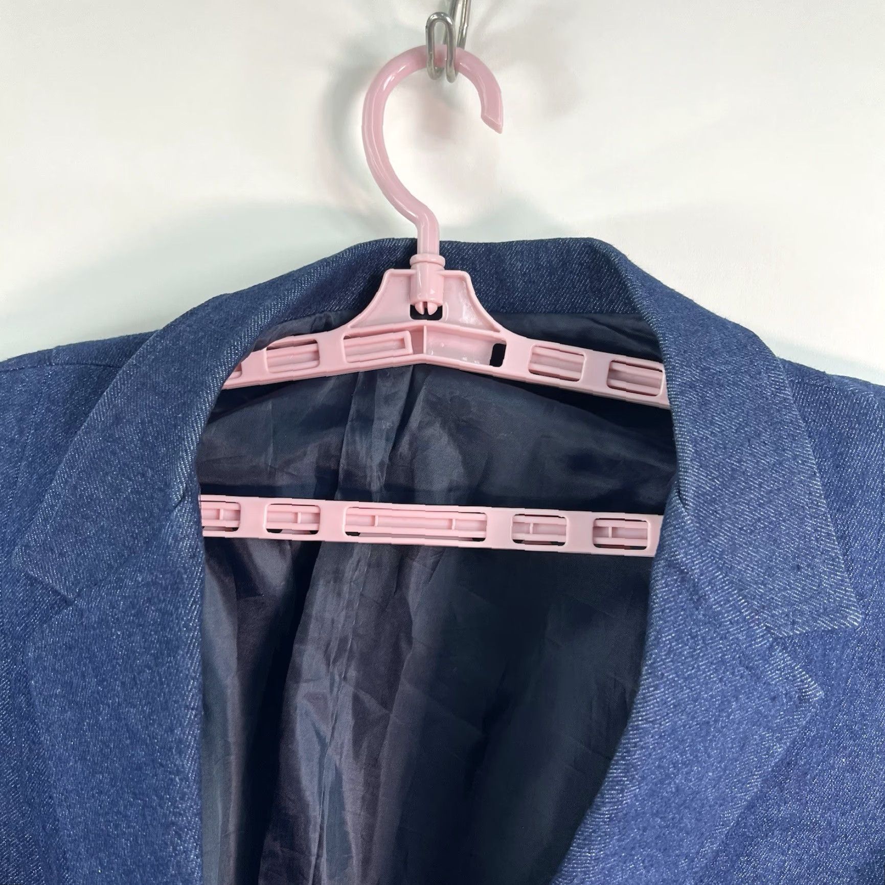 Vintage VINTAGE Fem-Form Denim Blazer Women’s Size 18 Jacket Blazer Size XXL / US 16-18 / IT 52-54 - 3 Thumbnail