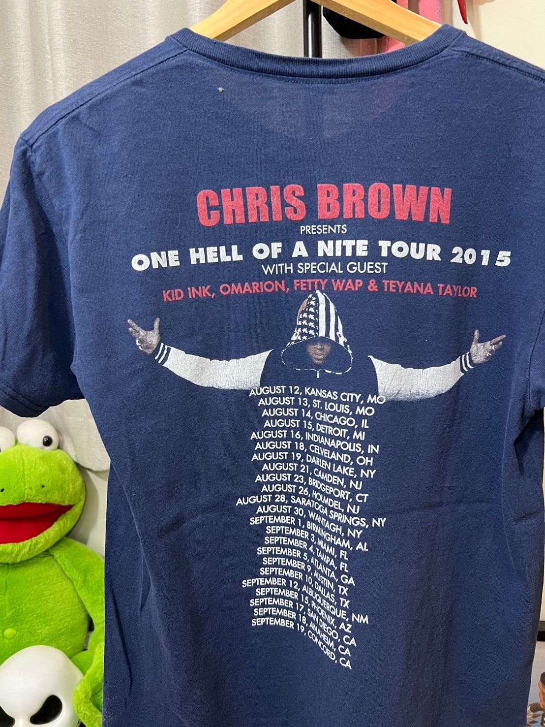 Band Tees Chris Brown shirt tour BN Size US M / EU 48-50 / 2 - 2 Thumbnail